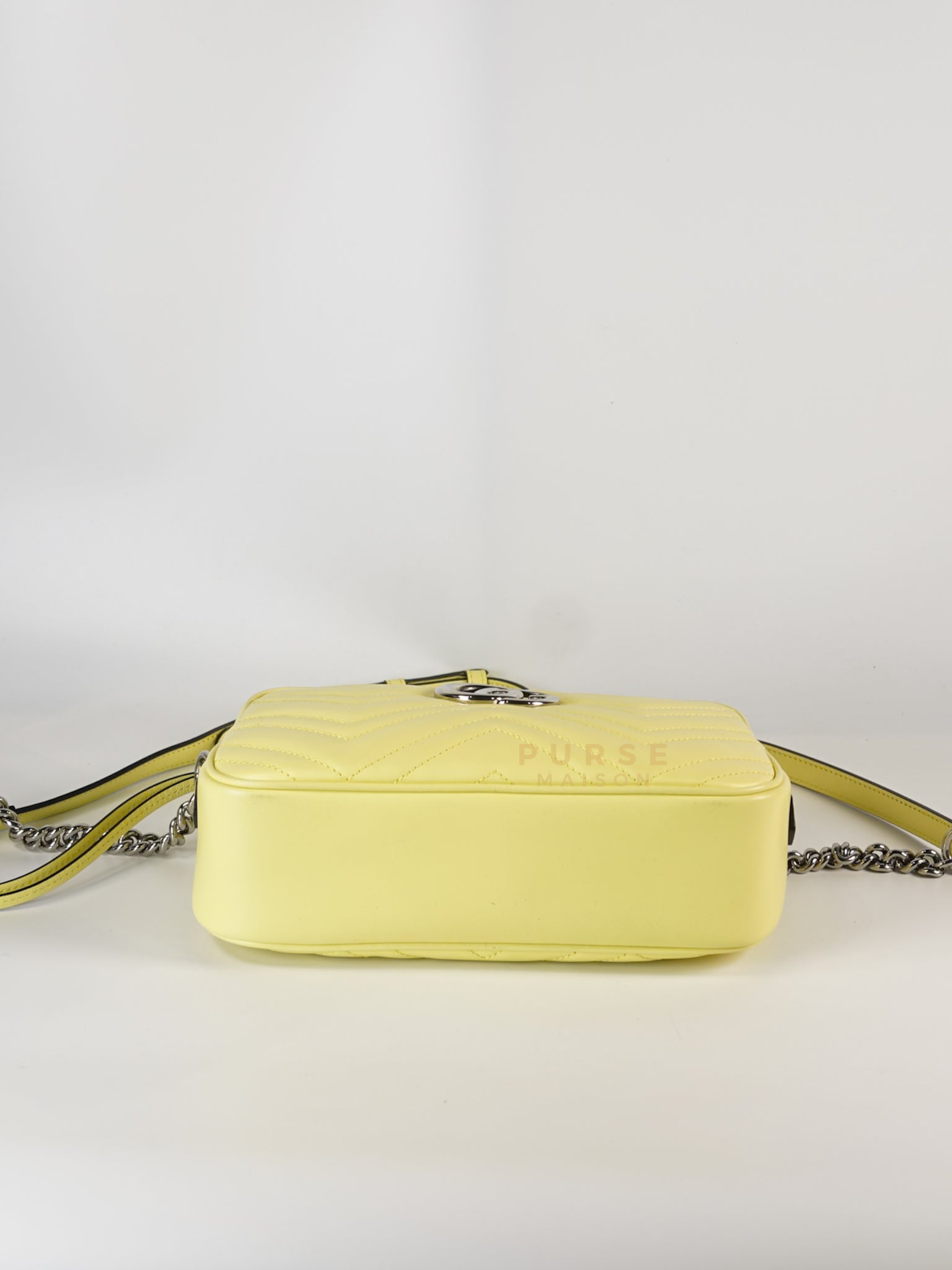 GG Marmont Small Lime Matelasse Camera Bag | Purse Maison Luxury Bags Shop