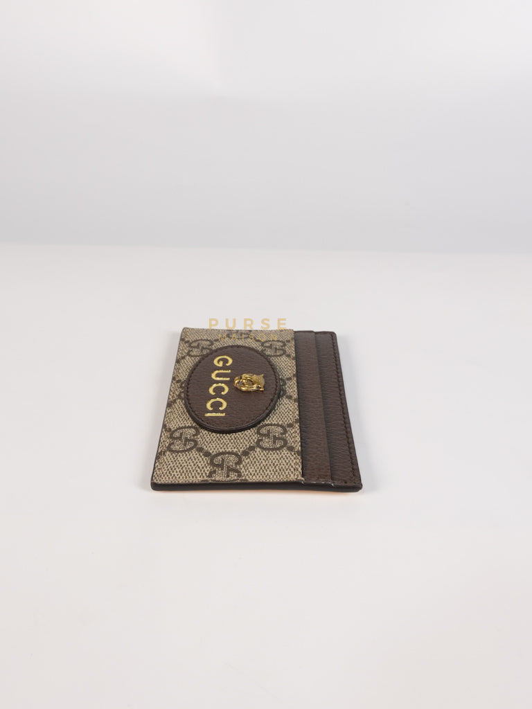 GG Neo Vintage Cardholder in Yellow Supreme Monogram | Purse Maison Luxury Bags Shop