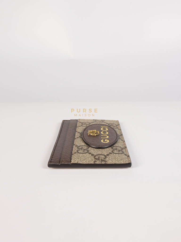 GG Neo Vintage Cardholder in Yellow Supreme Monogram | Purse Maison Luxury Bags Shop