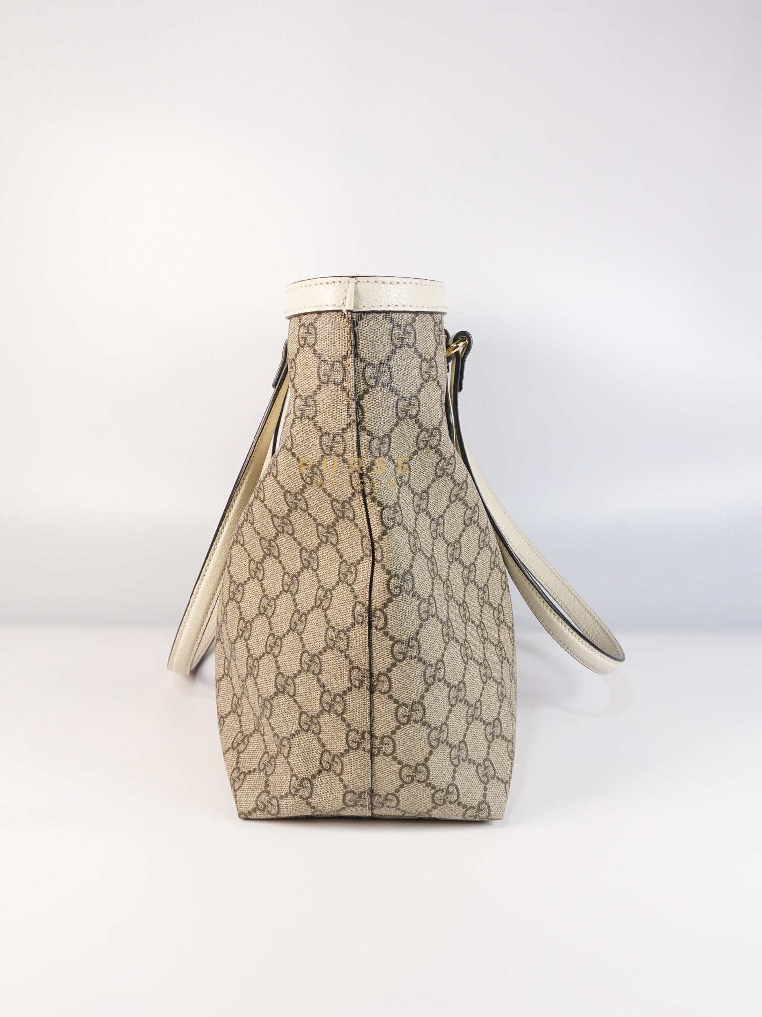 GG Ophidia Large Tote Bag in Cream/Red/Blue | Purse Maison Luxury Bags Shop