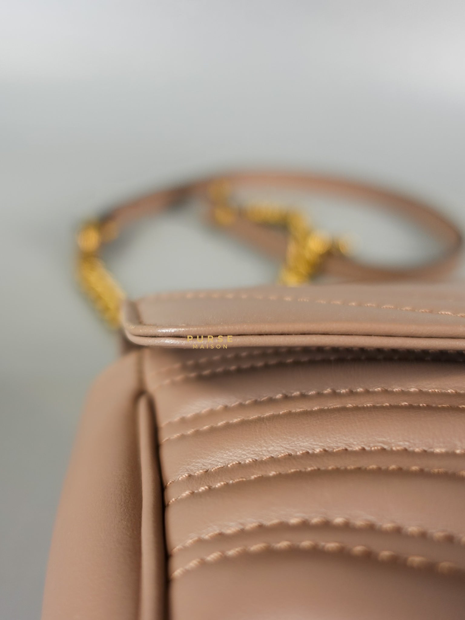 GG Small Marmont Quilted Leather in Dusty Rose | Purse Maison Luxury Bags Shop