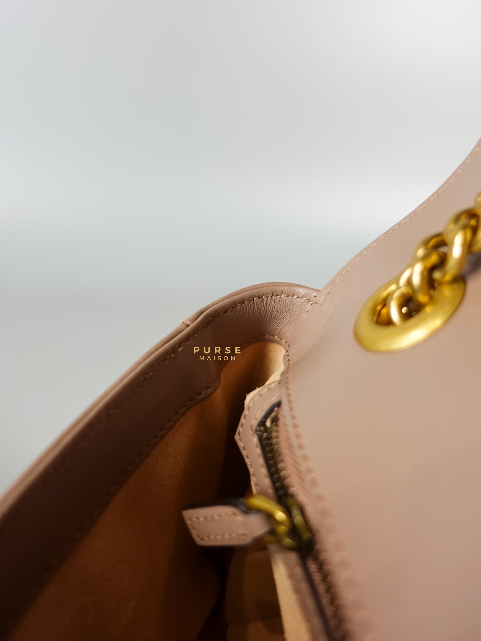 GG Small Marmont Quilted Leather in Dusty Rose | Purse Maison Luxury Bags Shop