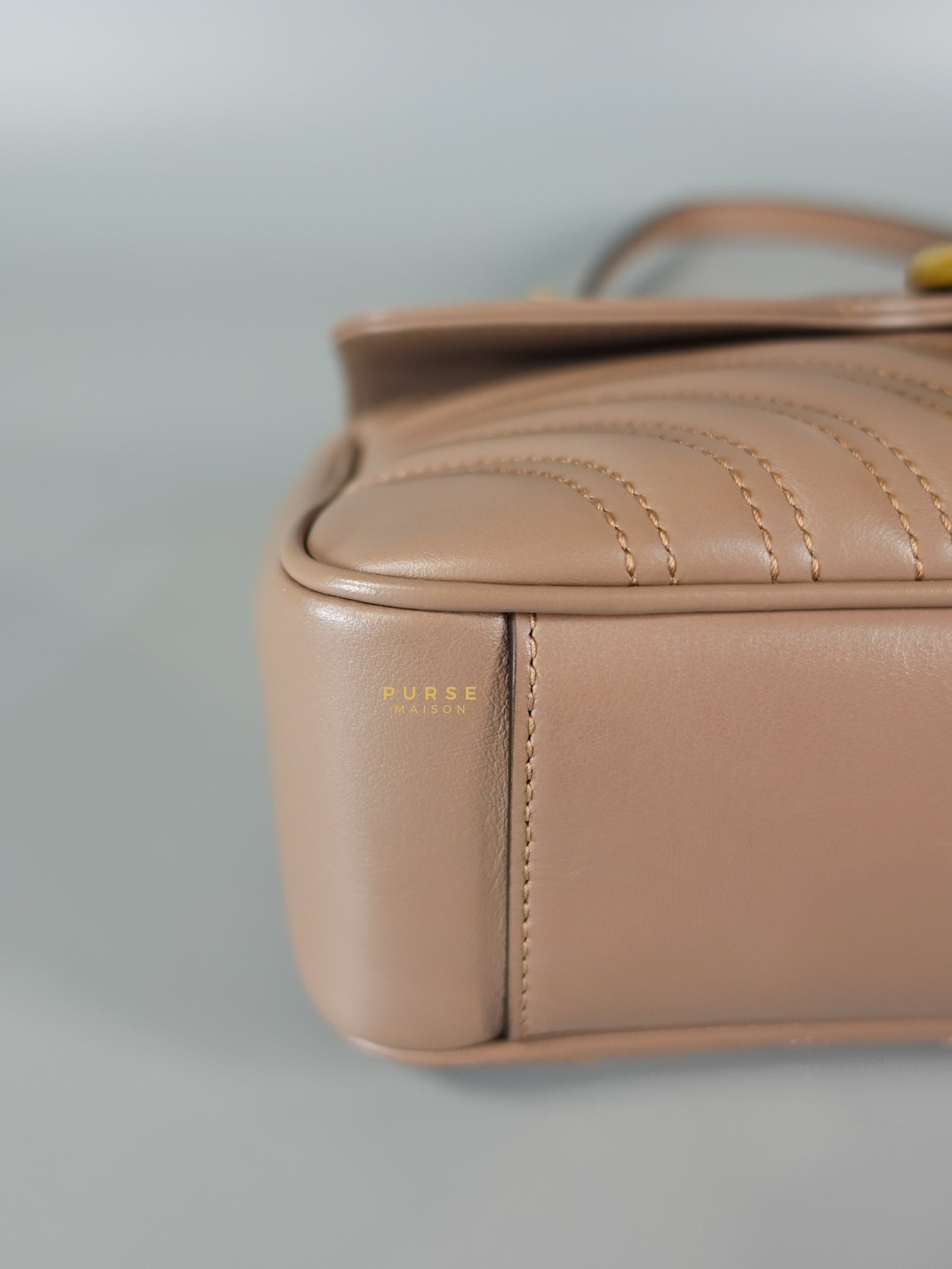 GG Small Marmont Quilted Leather in Dusty Rose | Purse Maison Luxury Bags Shop