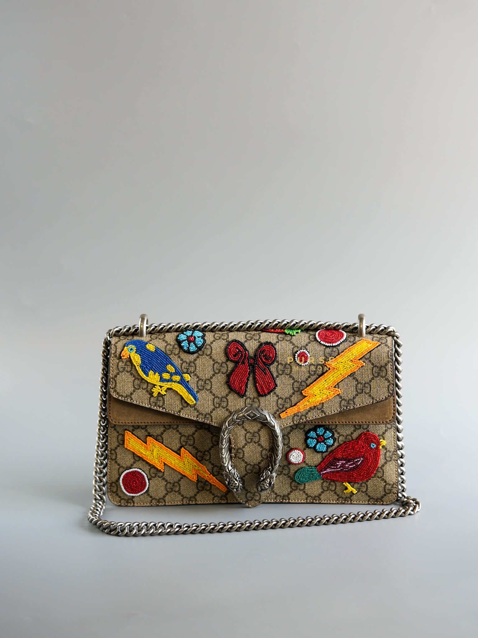 GG Supreme Beaded Dionysus Shoulder Bag | Purse Maison Luxury Bags Shop