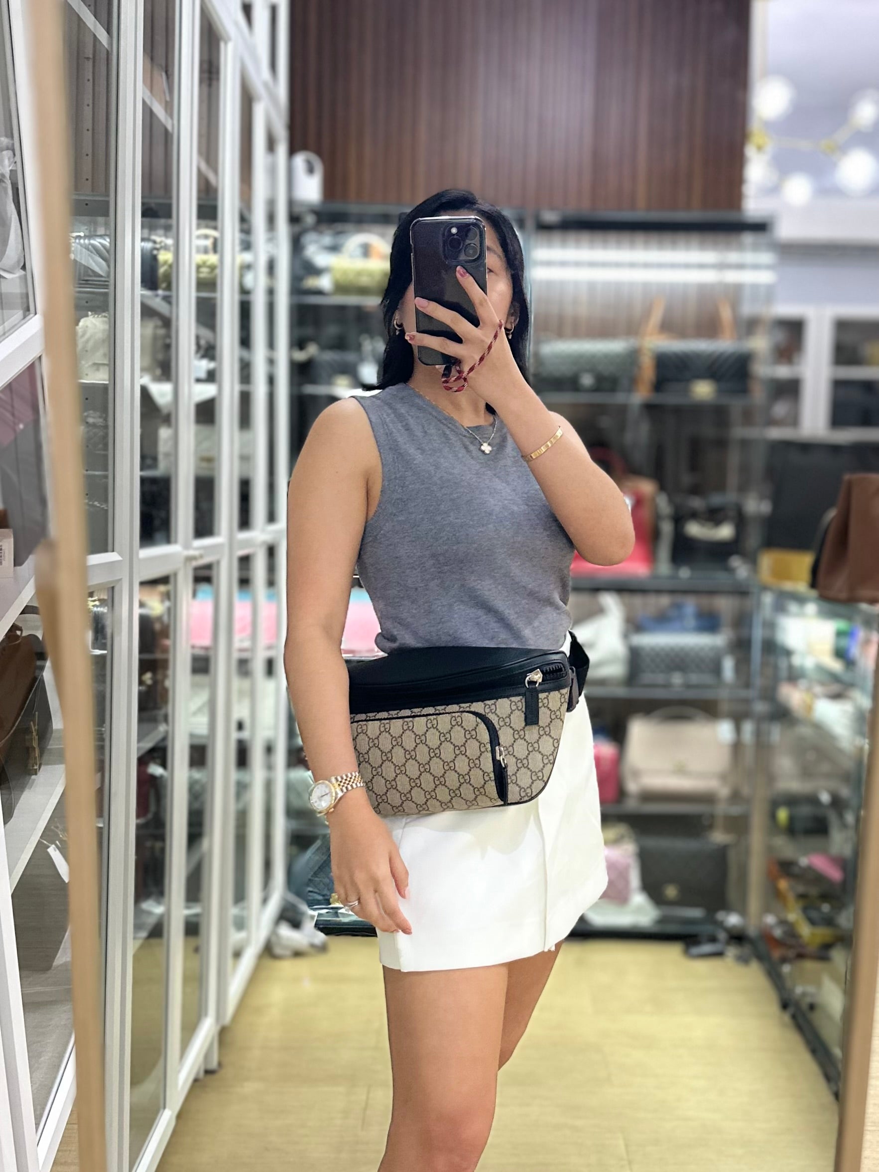 GG Supreme Canvas Belt Bag | Purse Maison Luxury Bags Shop