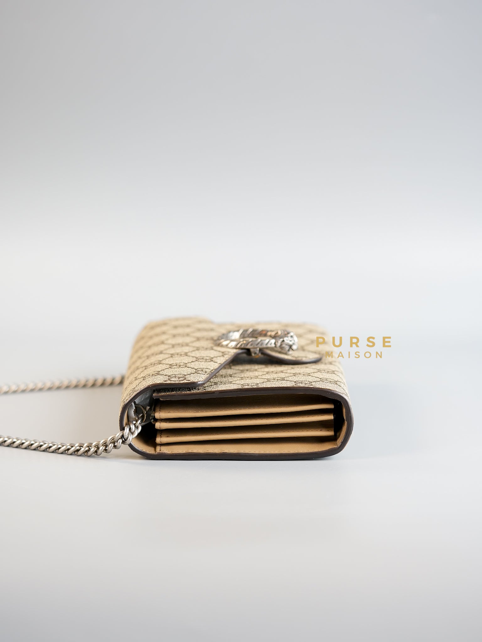 GG Supreme Dionysus Wallet on Chain | Purse Maison Luxury Bags Shop