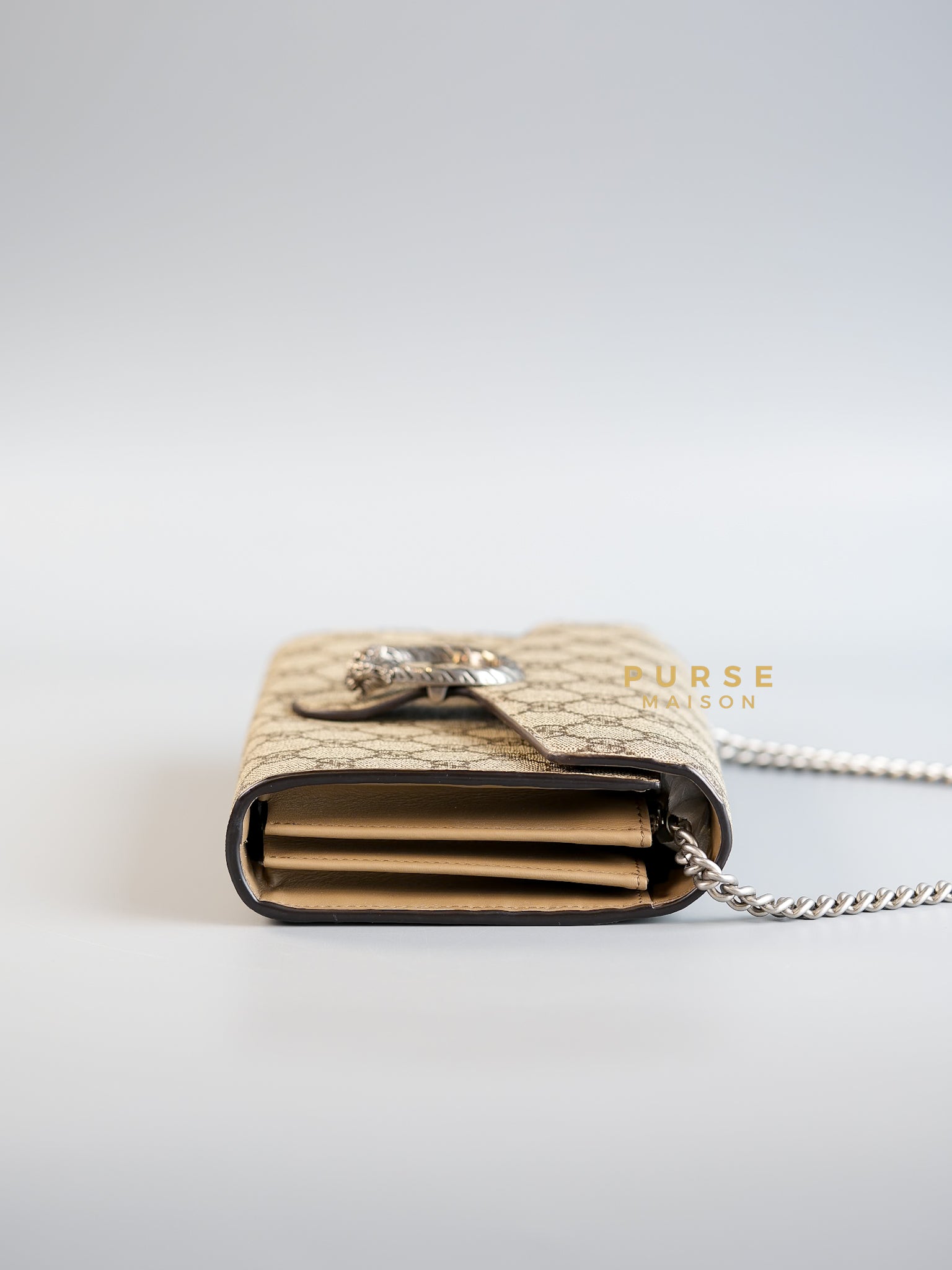 GG Supreme Dionysus Wallet on Chain | Purse Maison Luxury Bags Shop