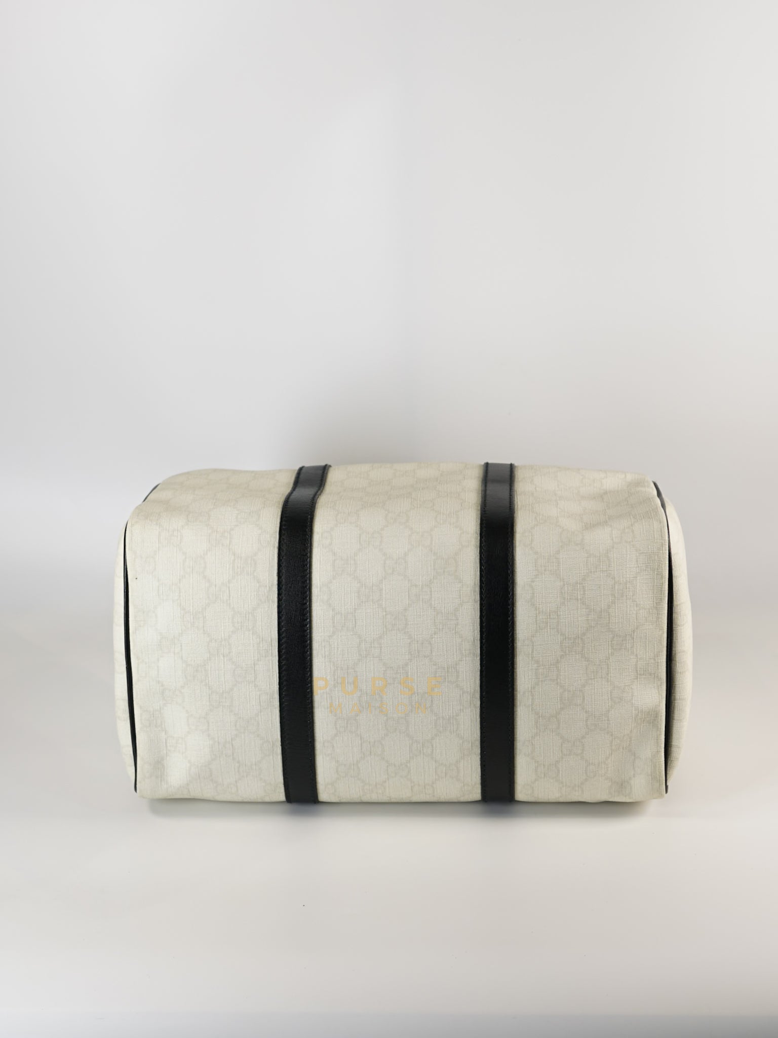 GG Supreme Joy Boston Bag (White/Black) | Purse Maison Luxury Bags Shop