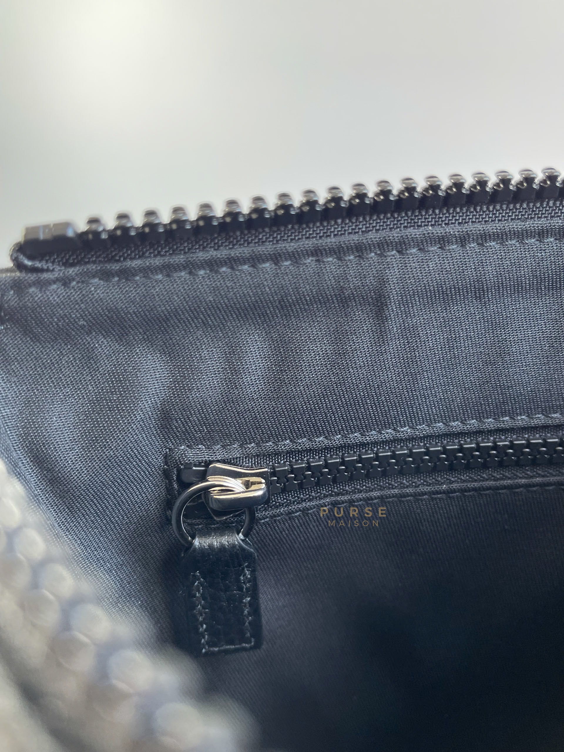 GG Supreme Small Monogram Front Zip Messenger Bag | Purse Maison Luxury Bags Shop