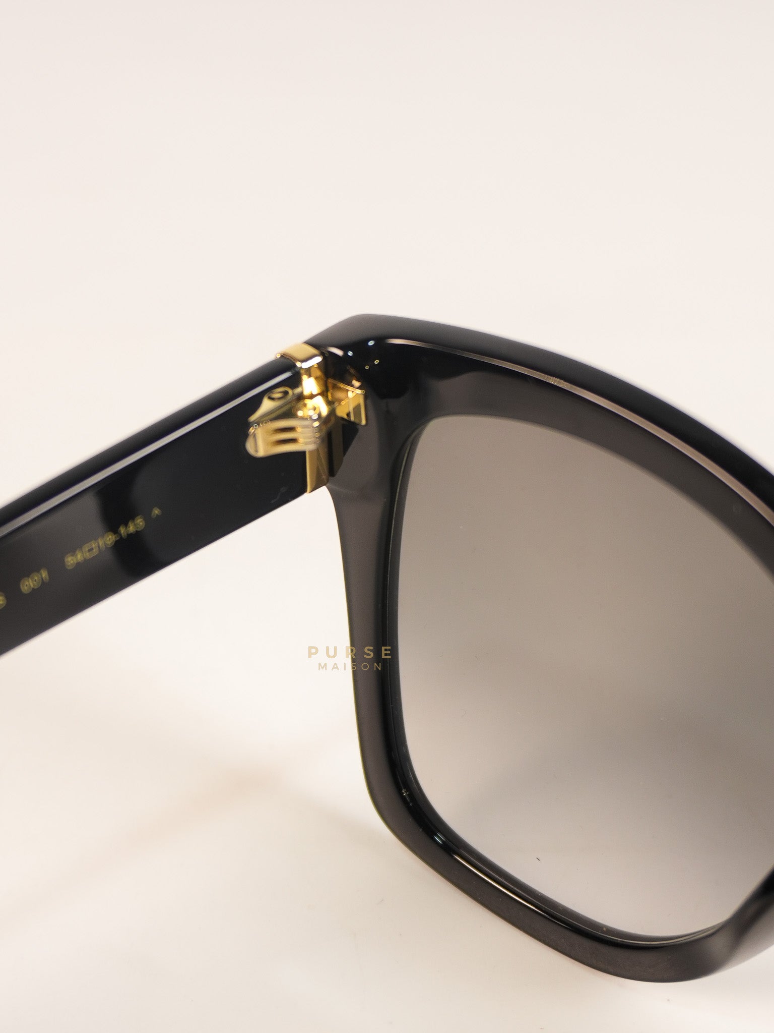 GG0459S Oversized Sunglasses in Black | Purse Maison Luxury Bags Shop