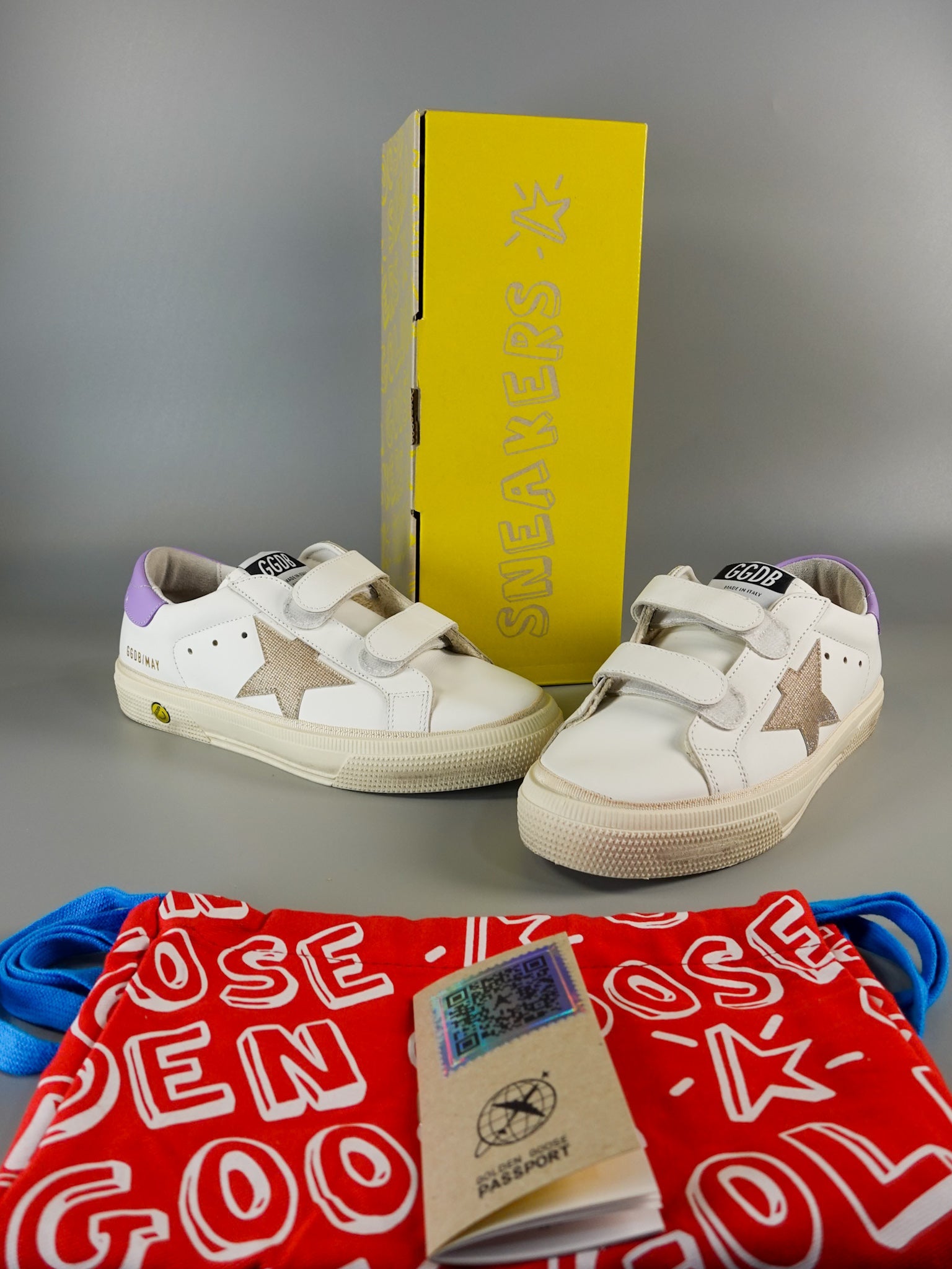 GGDB Kid’s May School Sneakers Size 36 (23cm) | Purse Maison Luxury Bags Shop