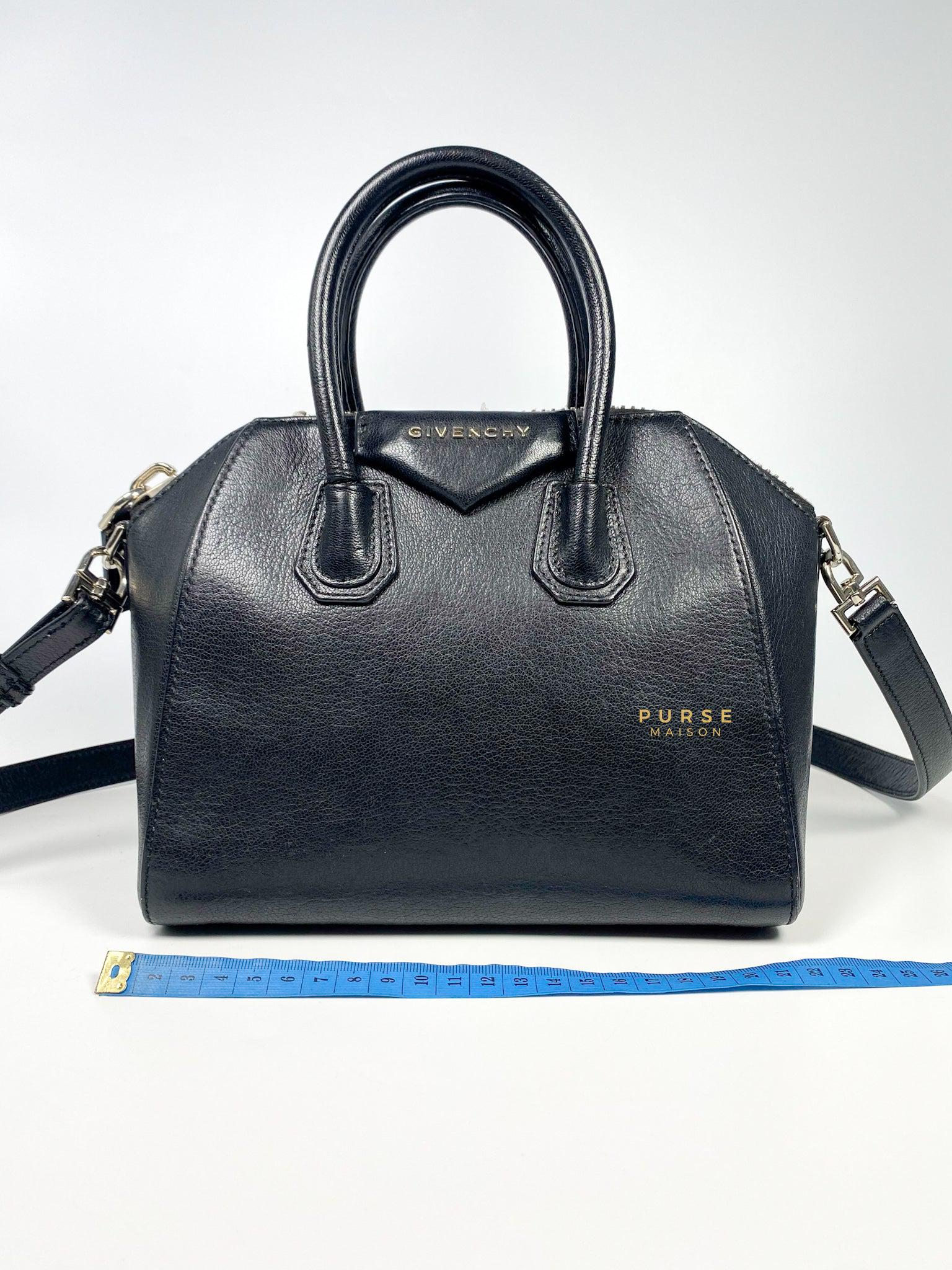 Givenchy mini antigona black smooth new arrivals