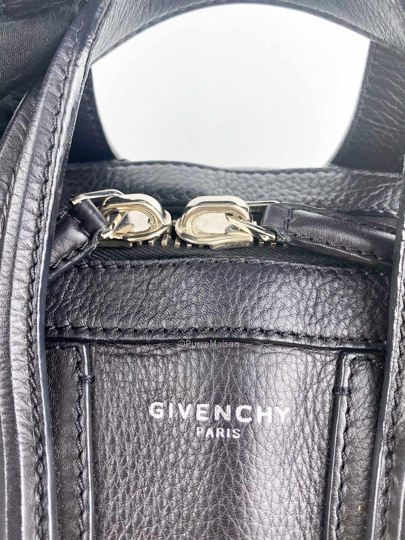 Givenchy Nightingale Black Medium Calfskin Bag