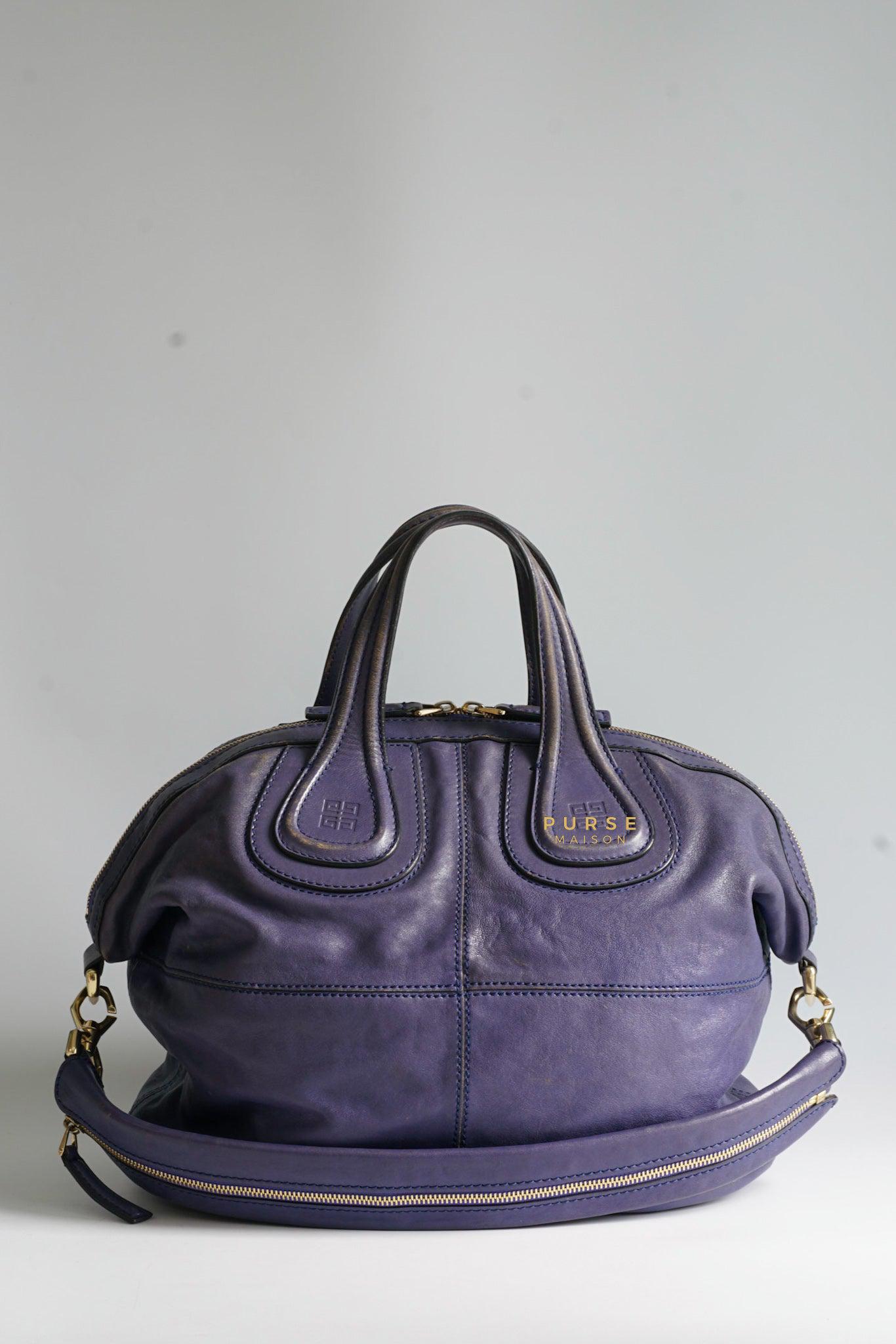 Givenchy Nightingale Blue Medium Lambskin Bag
