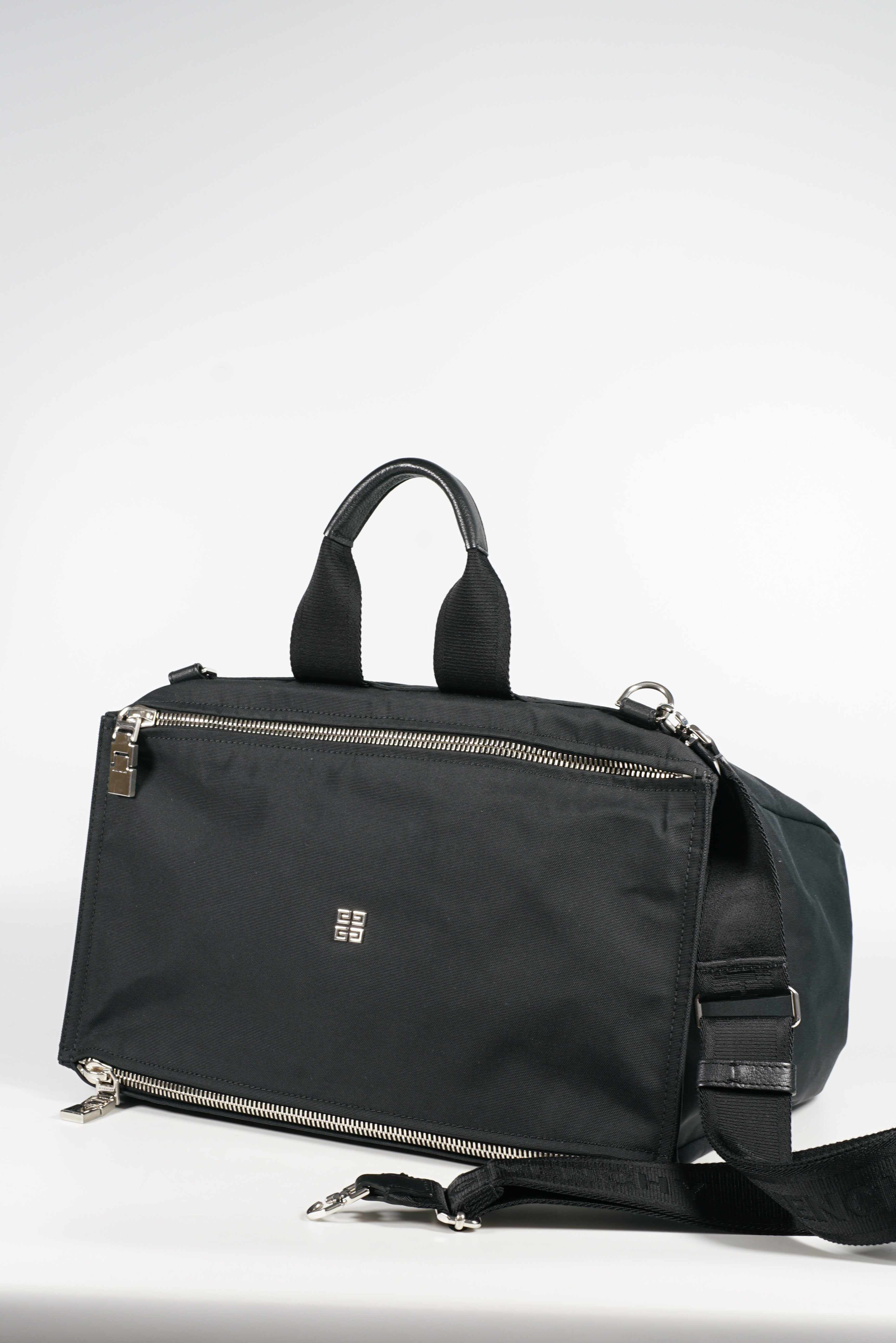 Givenchy Pandora Large in Black Nylon Body Bag