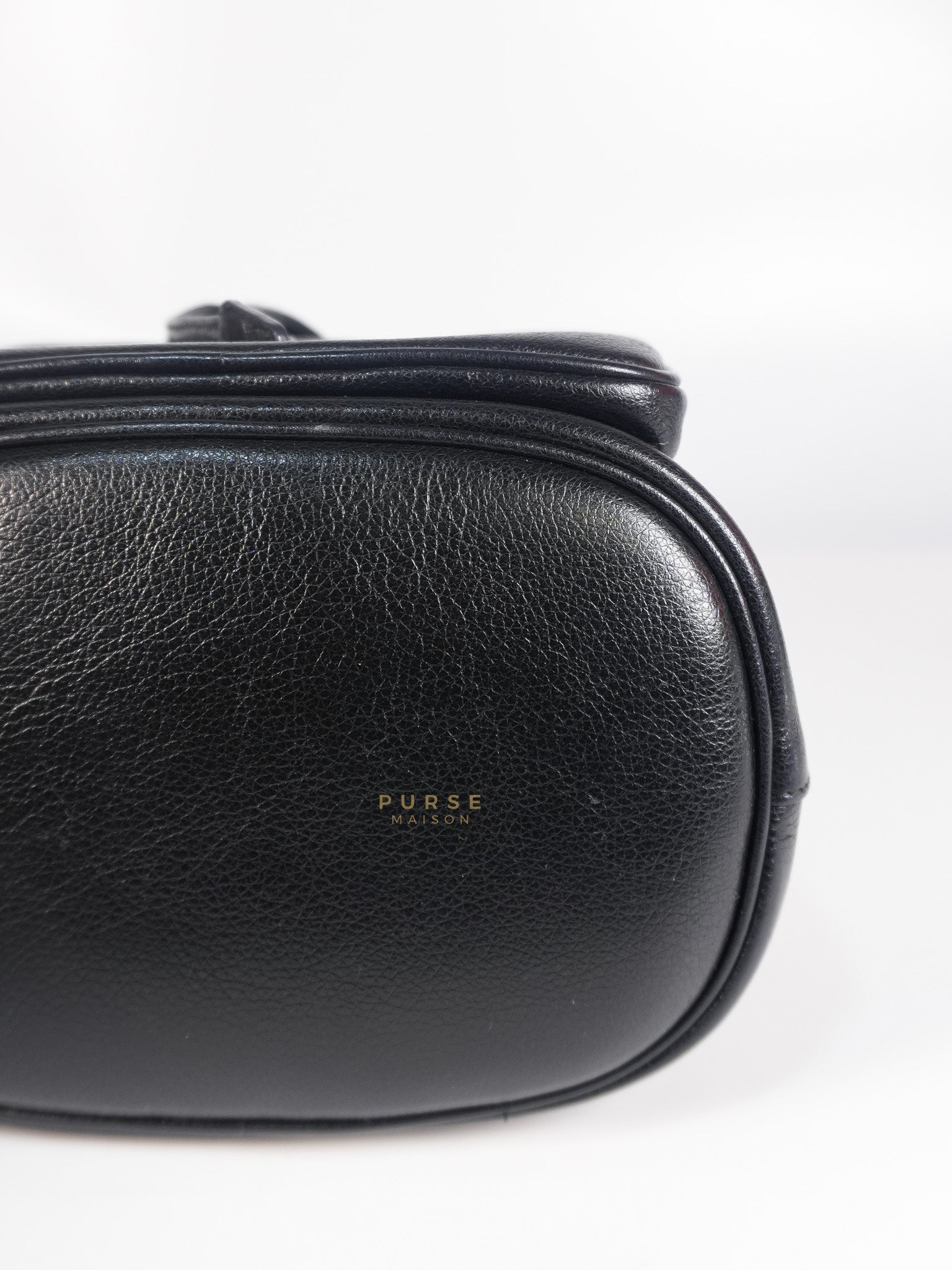 Glace Calfskin Embossed Sacchiello Bucket Bag | Purse Maison Luxury Bags Shop