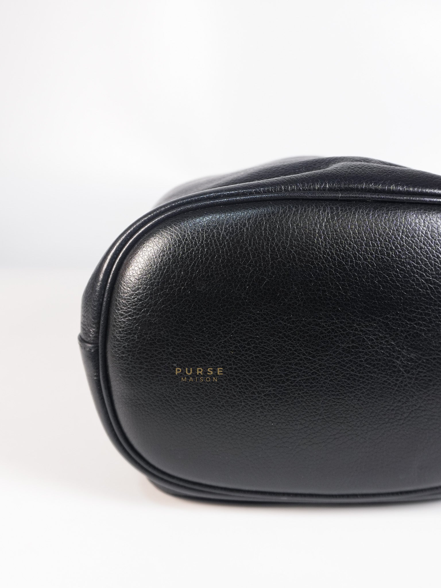 Glace Calfskin Embossed Sacchiello Bucket Bag | Purse Maison Luxury Bags Shop