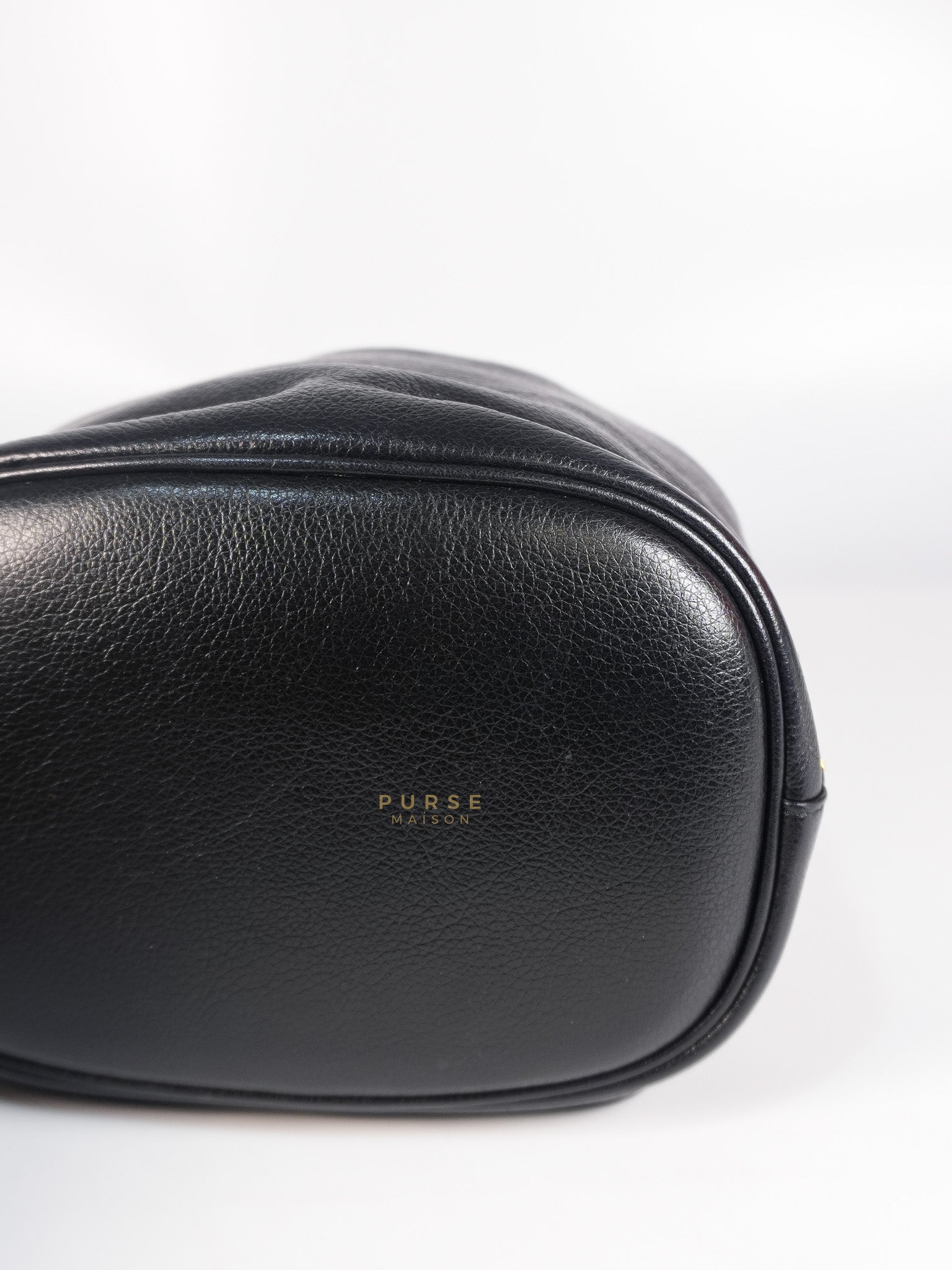 Glace Calfskin Embossed Sacchiello Bucket Bag | Purse Maison Luxury Bags Shop