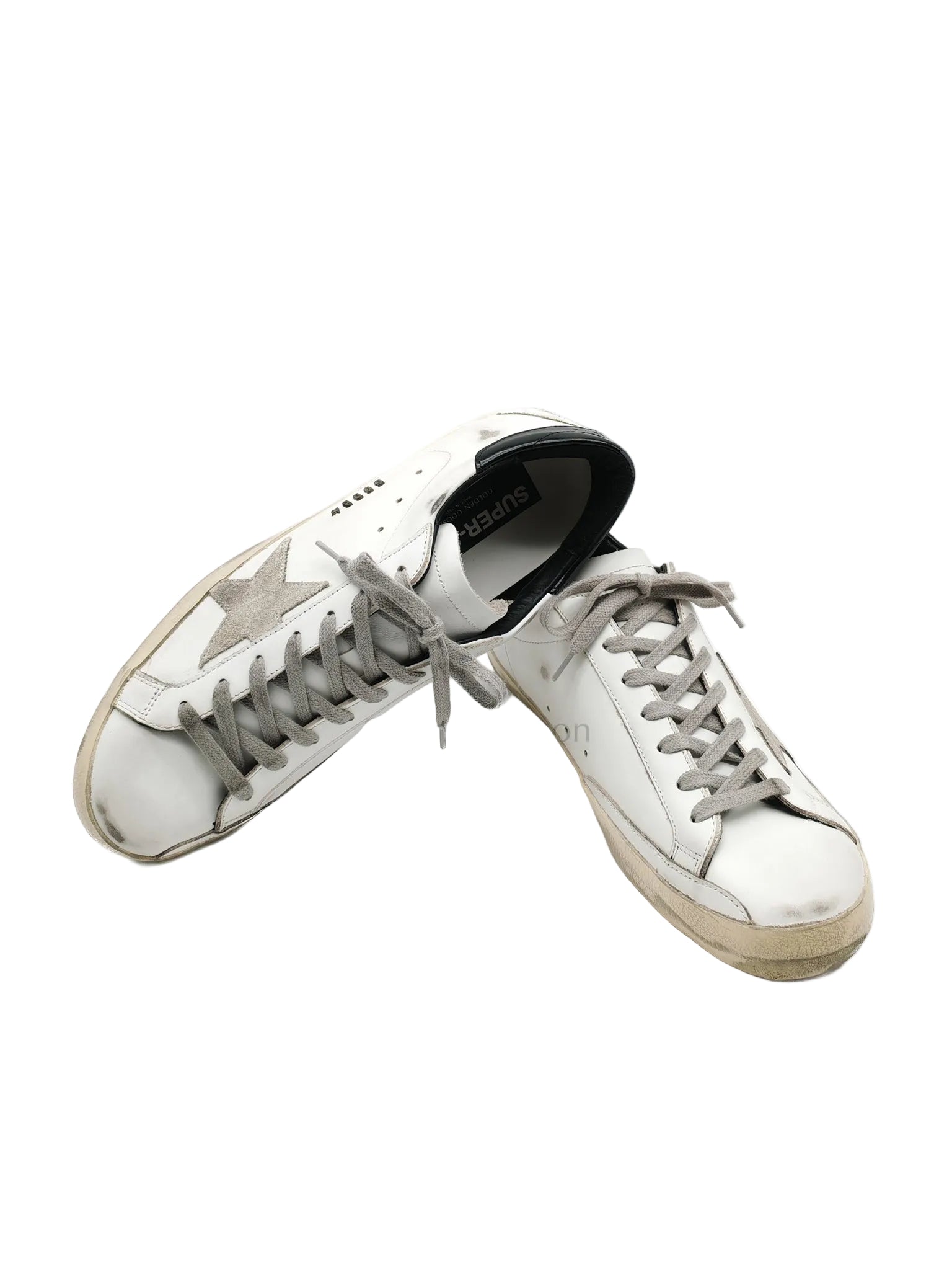 Golden Goose Classic White/Black Size 43EU (28cm) | Purse Maison Luxury Bags Shop