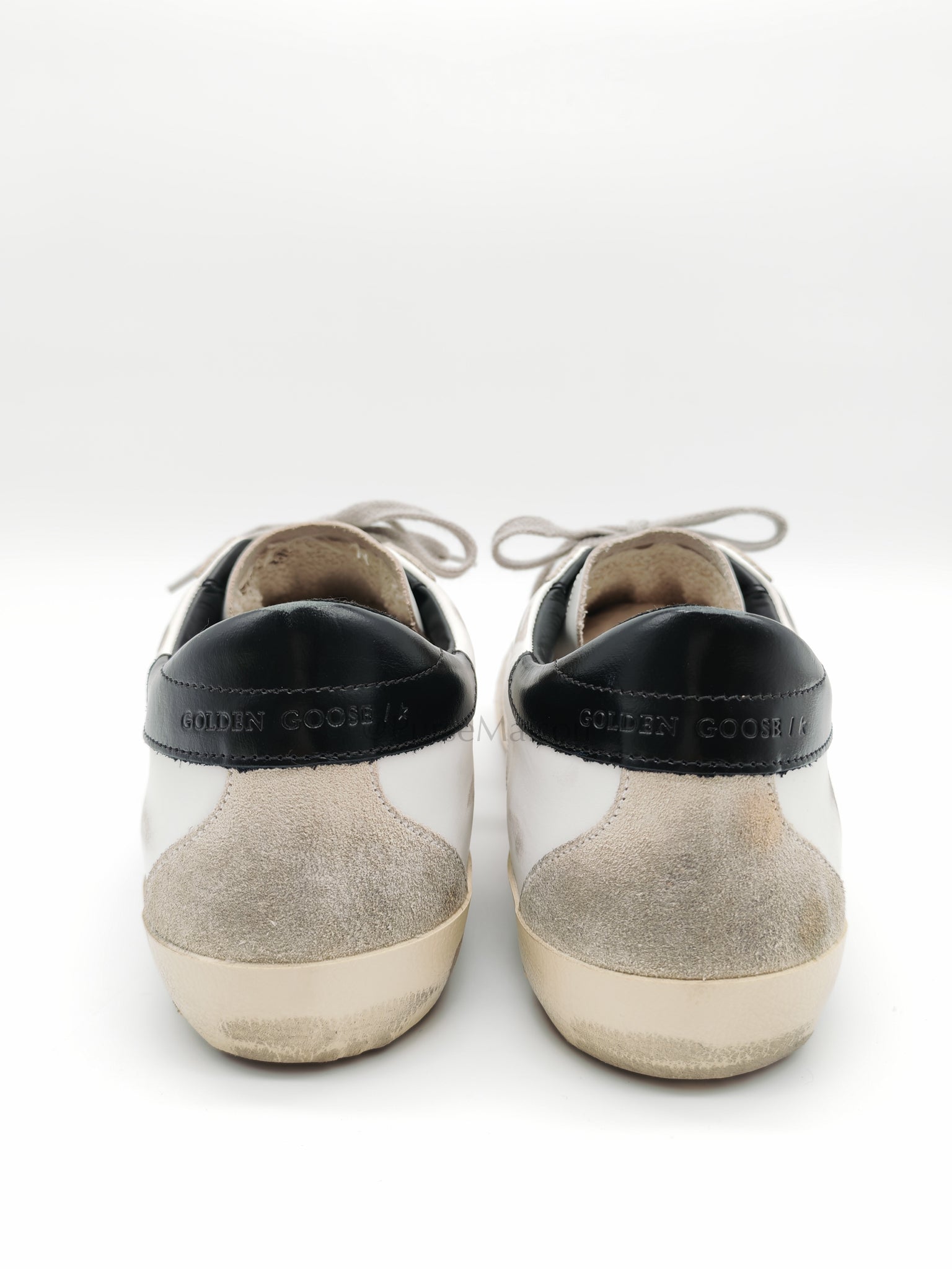 Golden Goose Classic White/Black Size 43EU (28cm) | Purse Maison Luxury Bags Shop