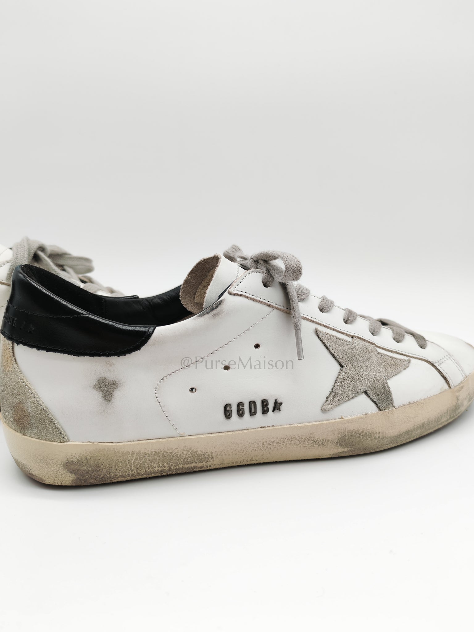Golden Goose Classic White/Black Size 43EU (28cm) | Purse Maison Luxury Bags Shop