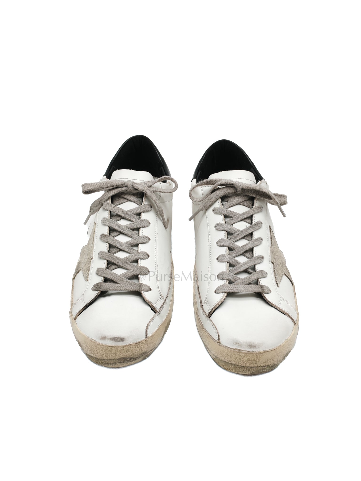 Golden Goose Classic White/Black Size 43EU (28cm) | Purse Maison Luxury Bags Shop