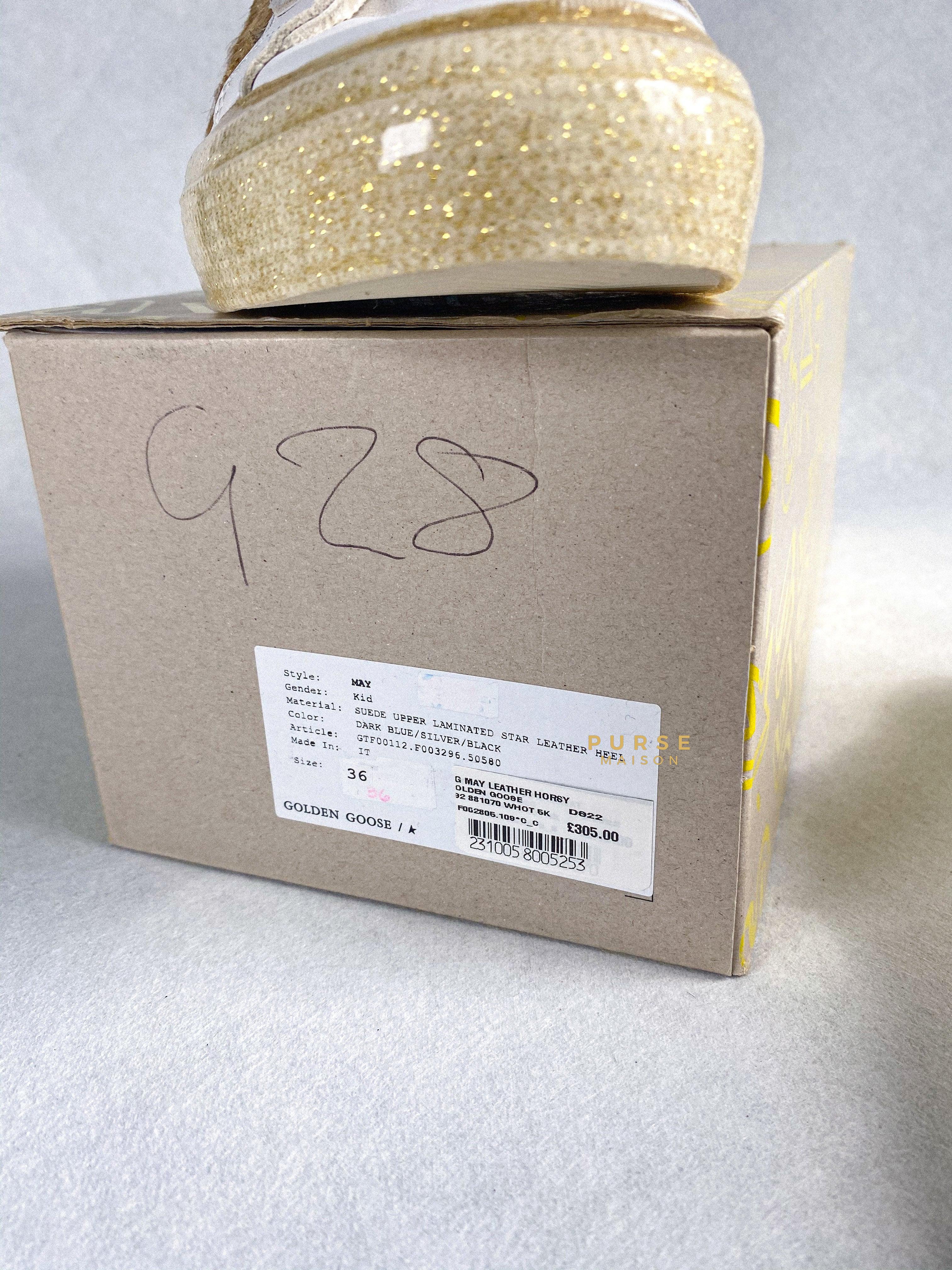 Golden Goose May Horsy Sneakers for Women Size 36 EUR (23.5cm) | Purse Maison Luxury Bags Shop