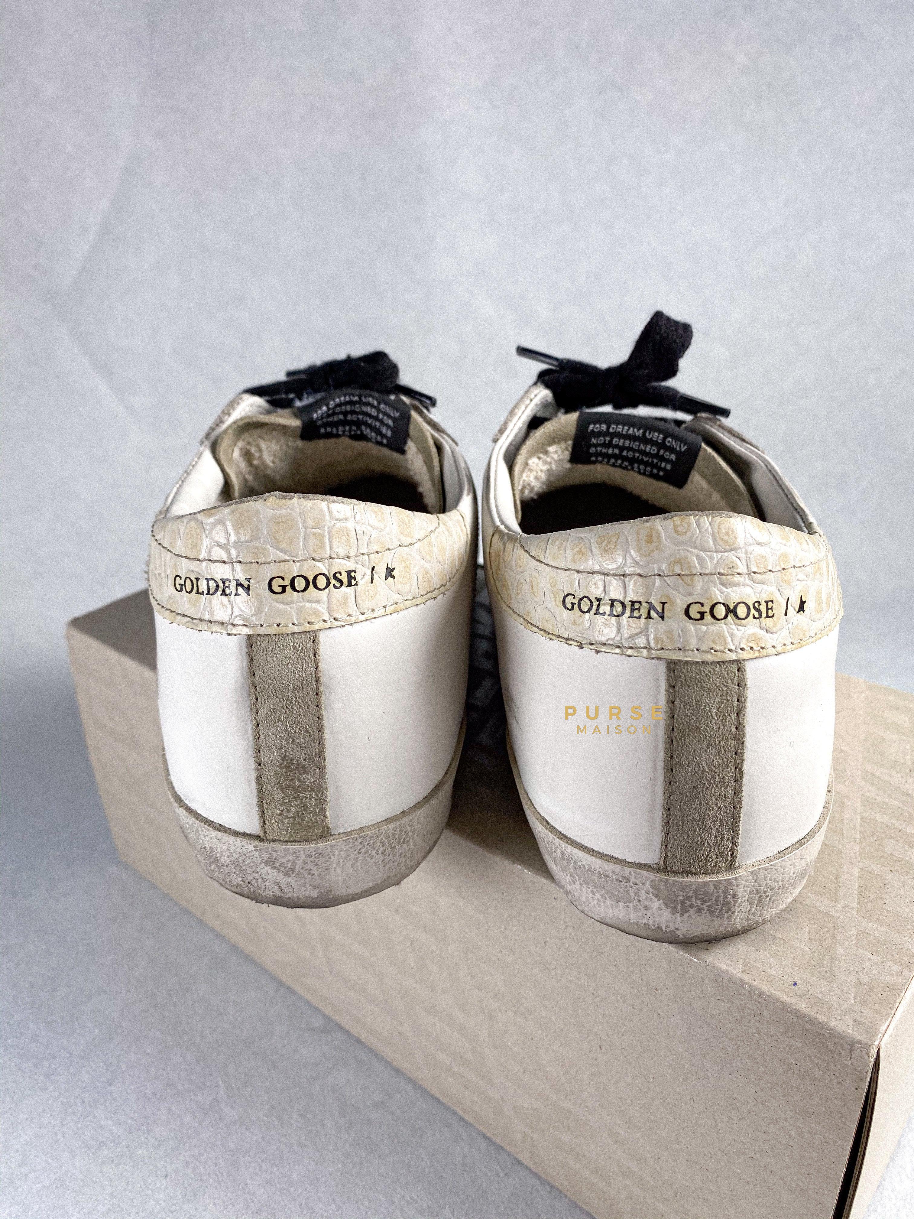 Golden Goose Women’s Super-Star Classic with List (Size 41 EUR, 27.5cm) | Purse Maison Luxury Bags Shop