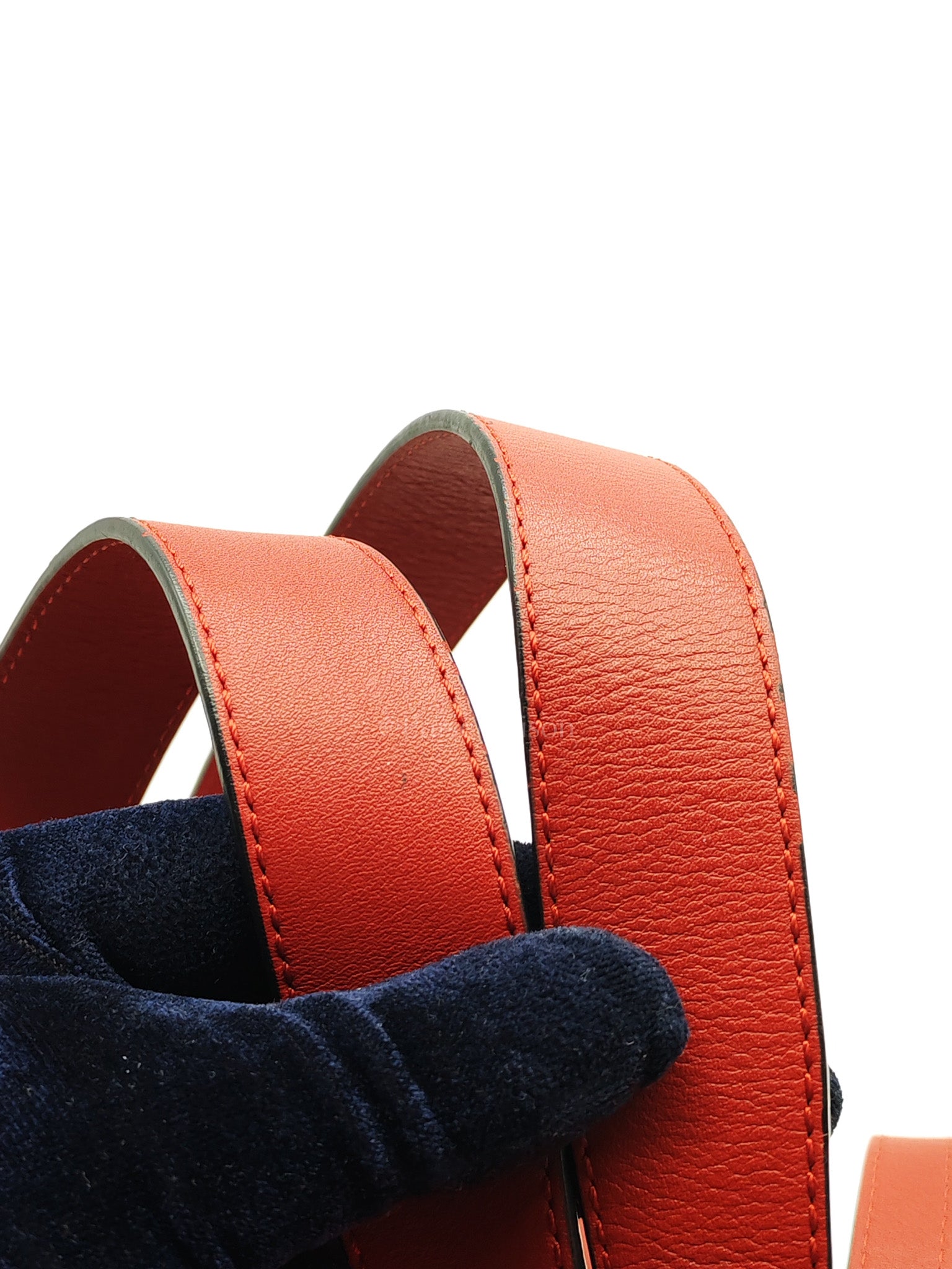 Goya in Red Grained Calfskin Leather Backpack | Purse Maison Luxury Bags Shop