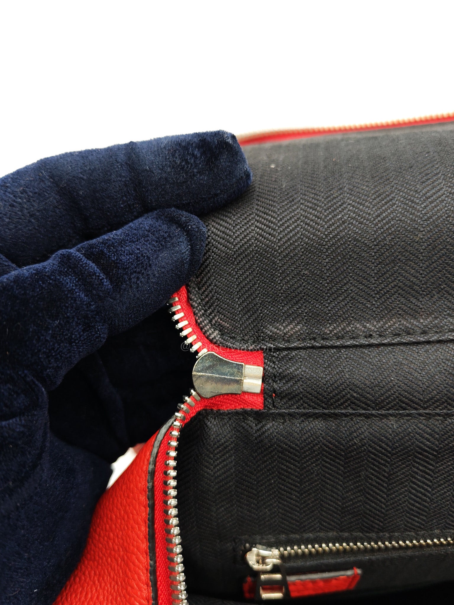 Goya in Red Grained Calfskin Leather Backpack | Purse Maison Luxury Bags Shop