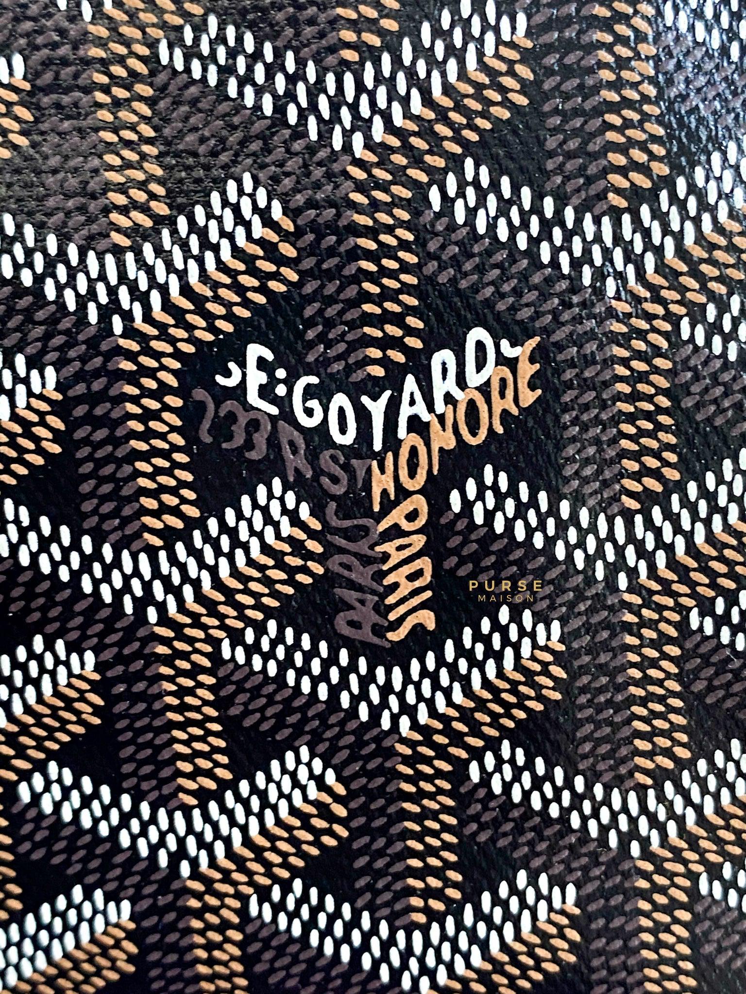 Goyard Anjou Mini Noir et Naturel (Black/Tan)