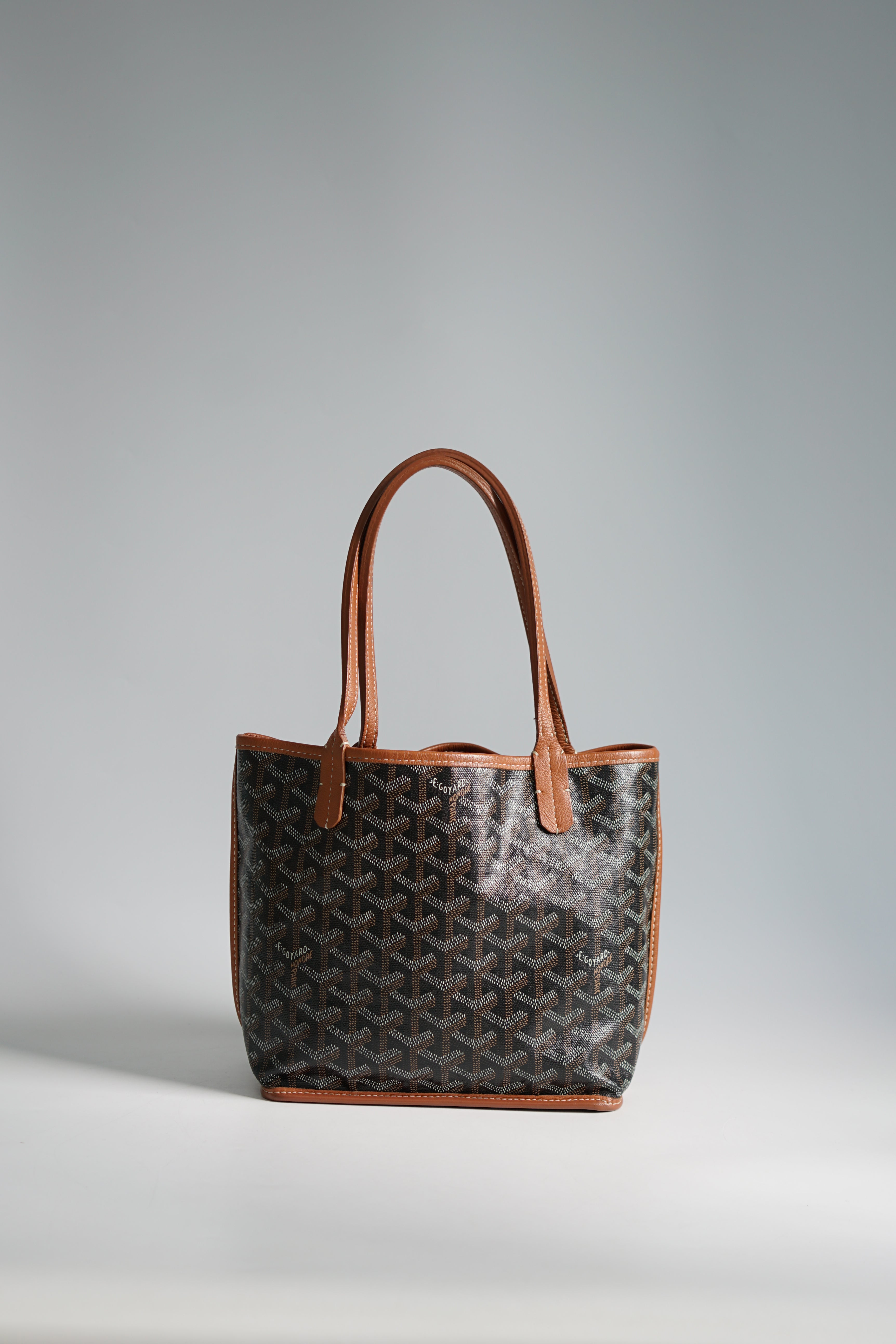 Anjou leather handbag Goyard Black in Leather - 34666222
