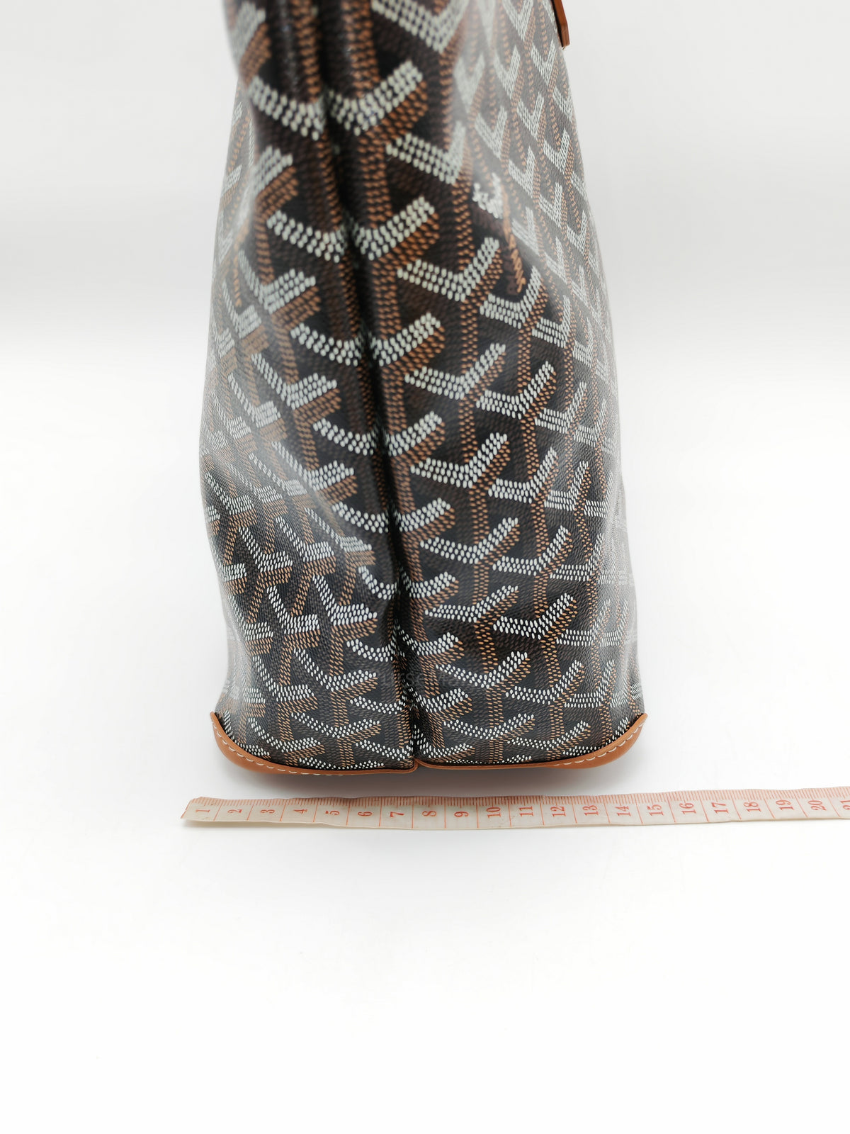 Goyard Artois PM in Black/Tan Goyardine Canvas | Purse Maison Luxury Bags Shop