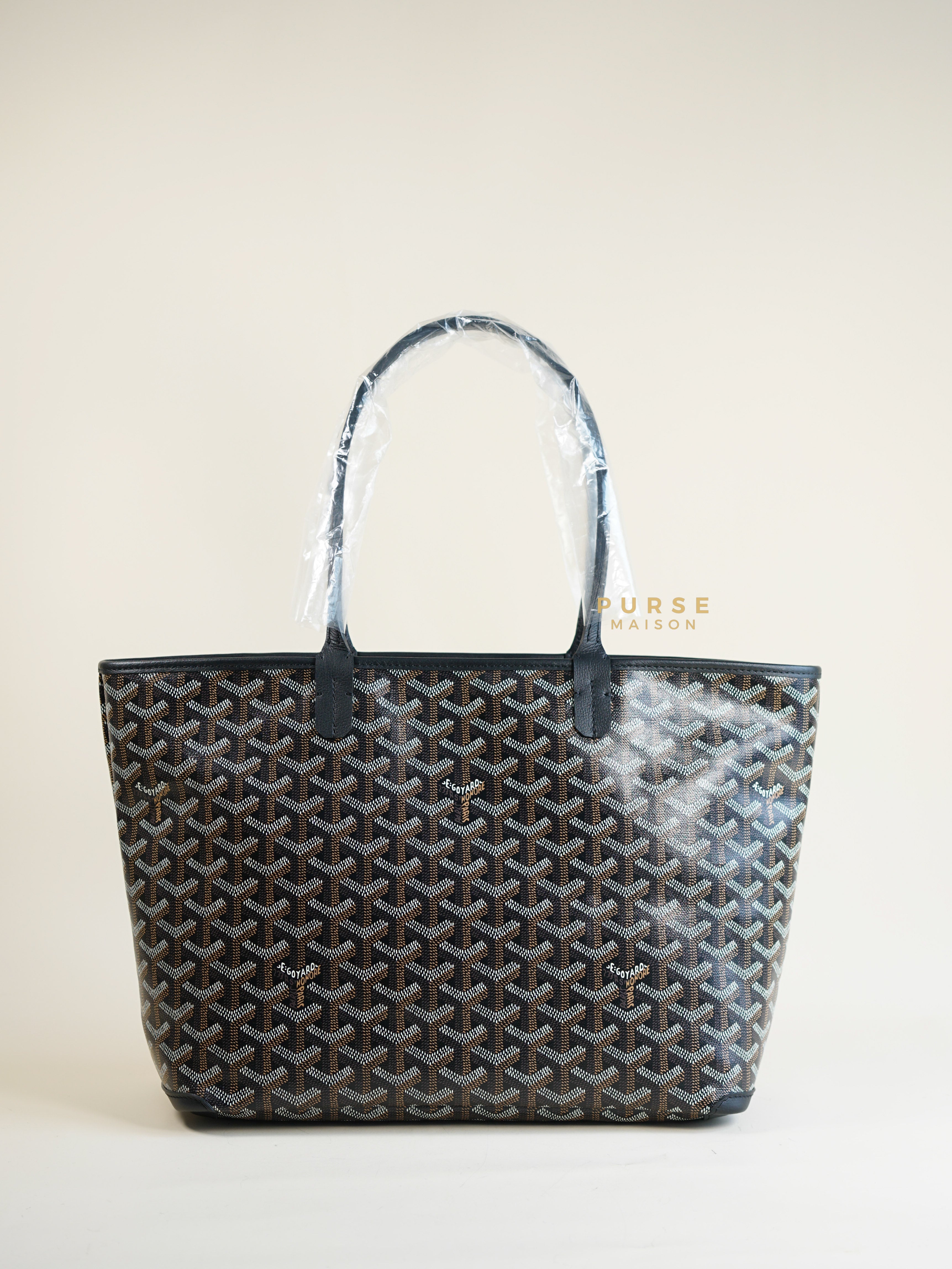 Goyard Artois PM Noir Tote Bag Black