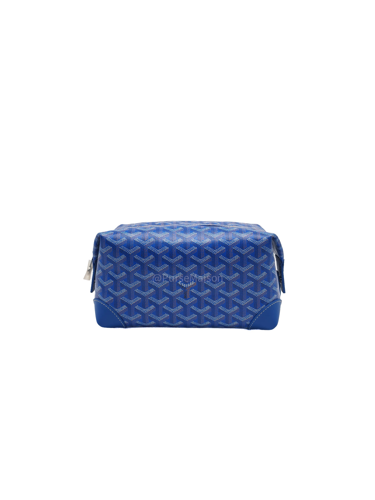 Goyard Boeing 25 Trousse de Toilette Blue Goyardine Canvas | Purse Maison Luxury Bags Shop