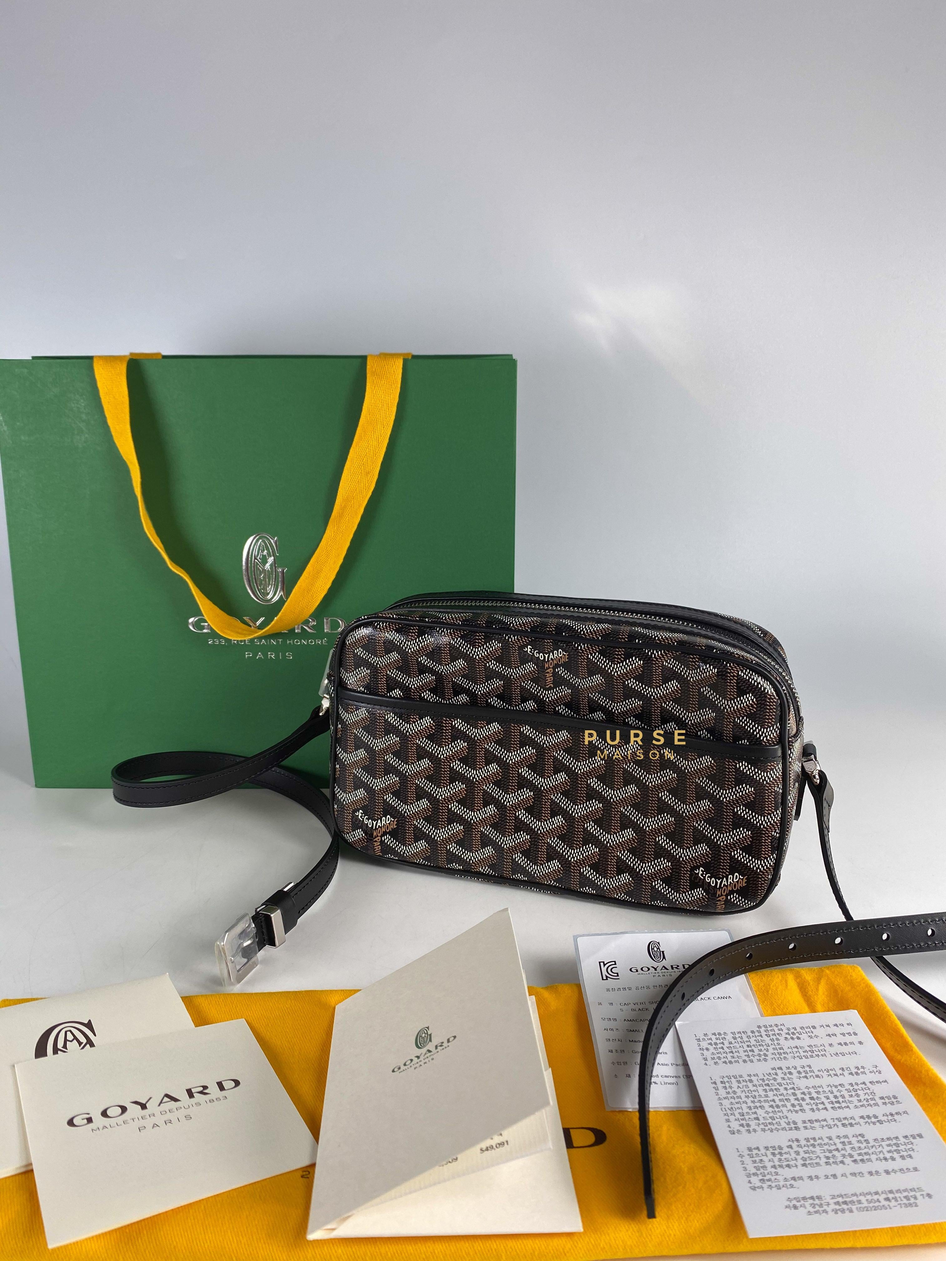 Goyard Cap Vert Crossbody Bag Black (Noir) | Purse Maison Luxury Bags Shop