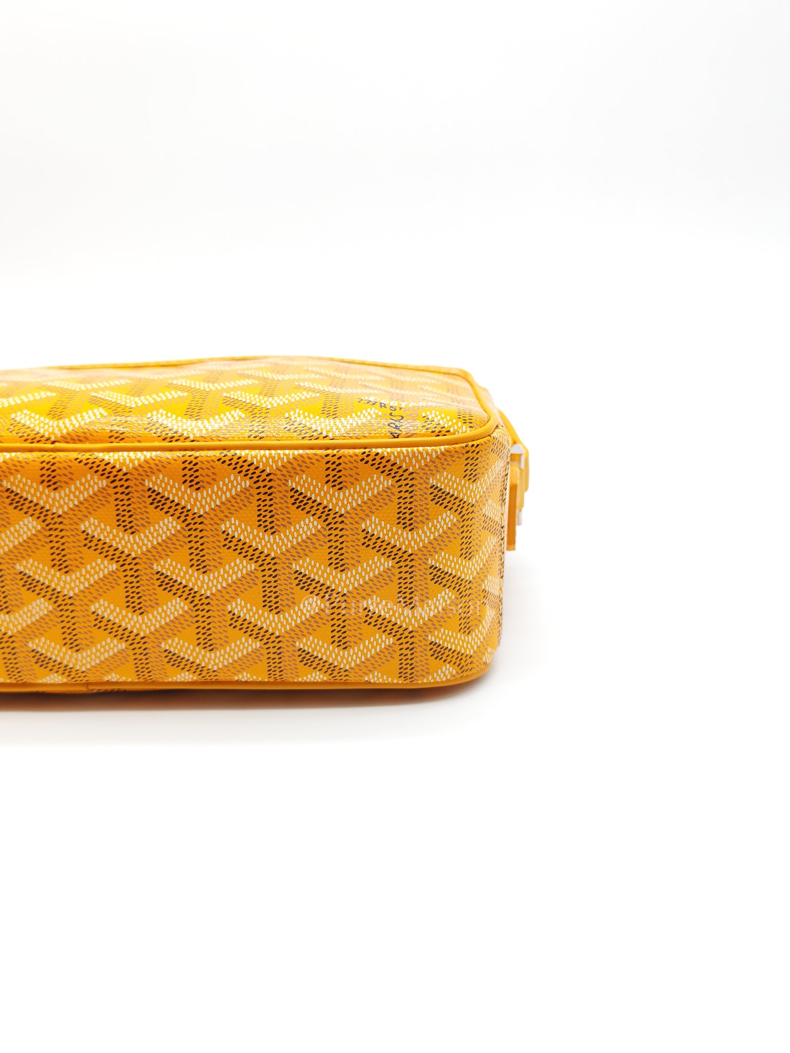 Cap Vert PM in Yellow Goyardine Canvas Crossbody Bag | Purse Maison Luxury Bags Shop