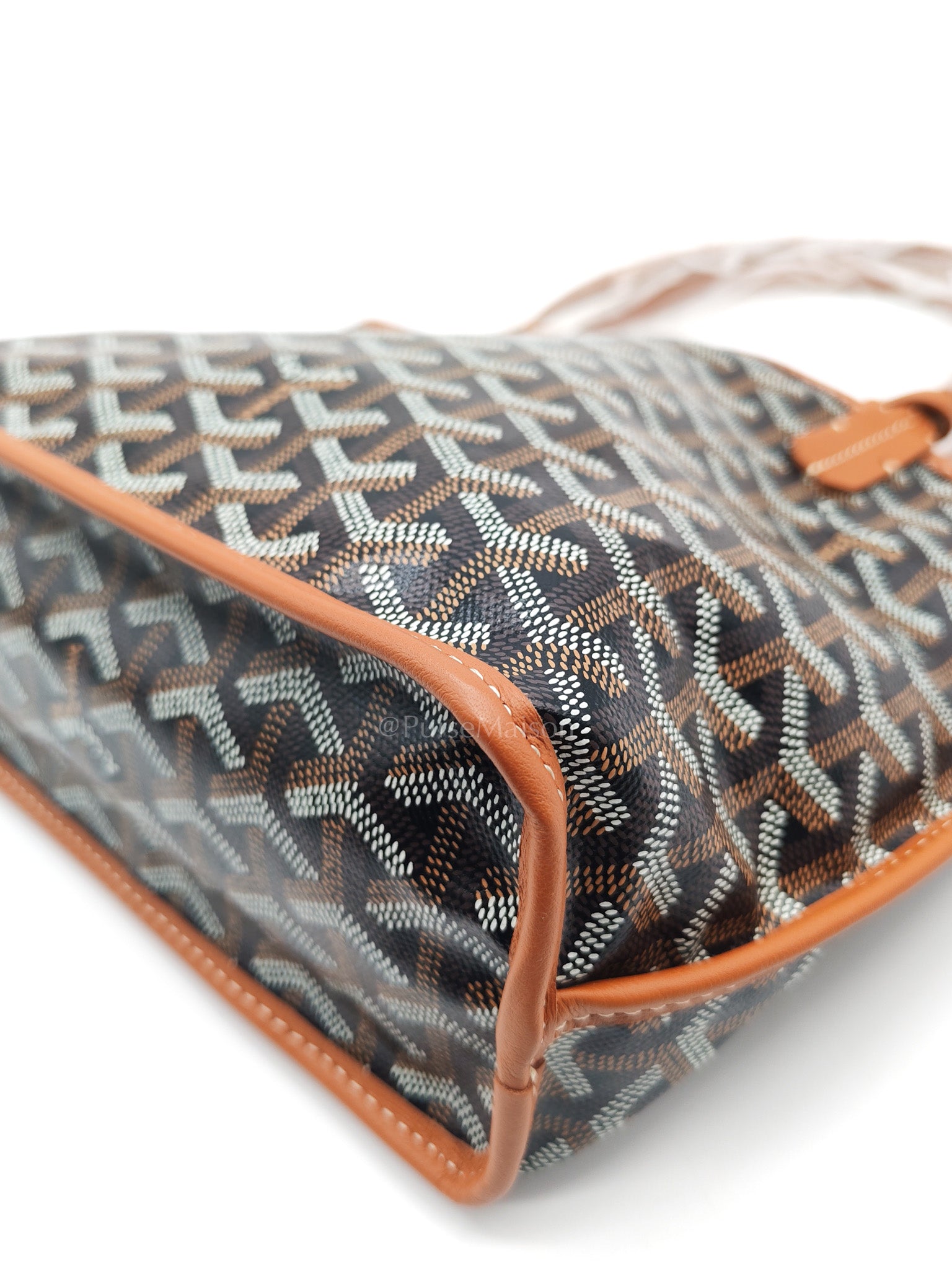 Goyard Mini Anjou in Tan Goyardine Canvas | Purse Maison Luxury Bags Shop