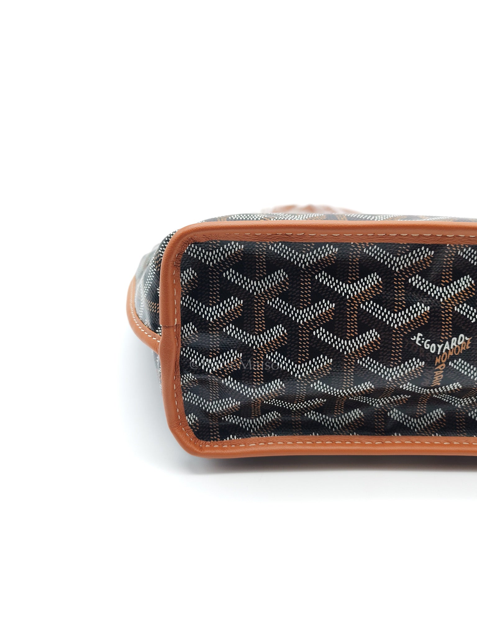 Goyard Mini Anjou in Tan Goyardine Canvas | Purse Maison Luxury Bags Shop