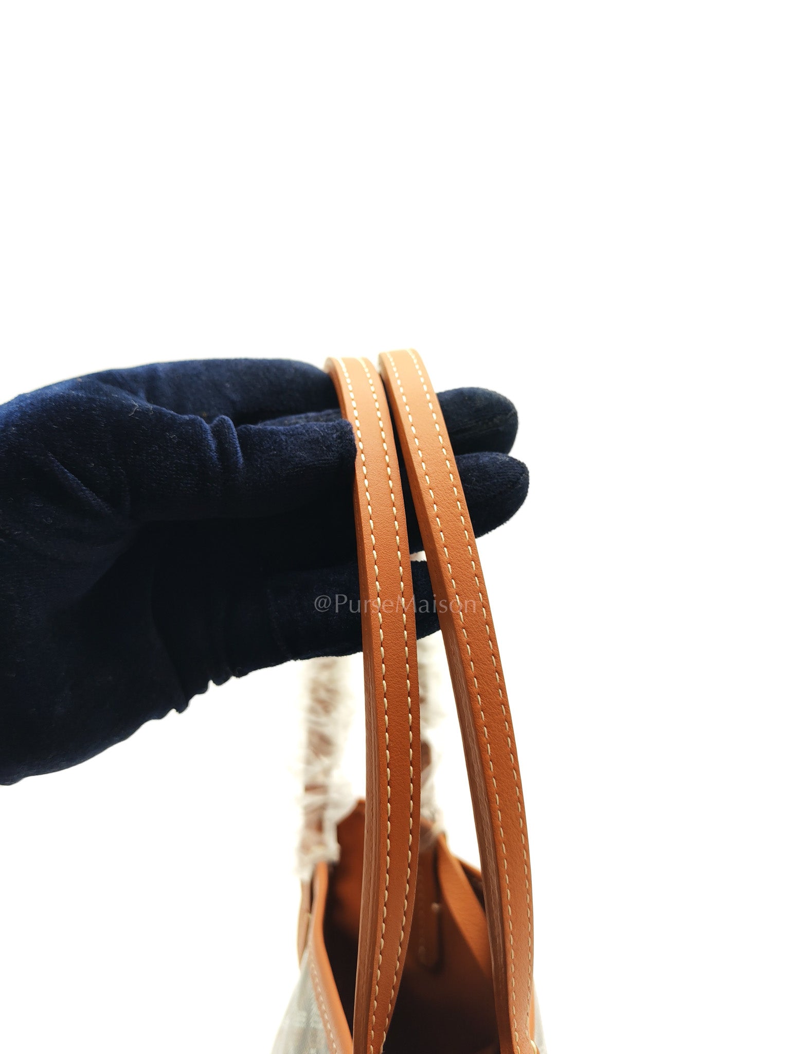 Goyard Mini Anjou in Tan Goyardine Canvas | Purse Maison Luxury Bags Shop