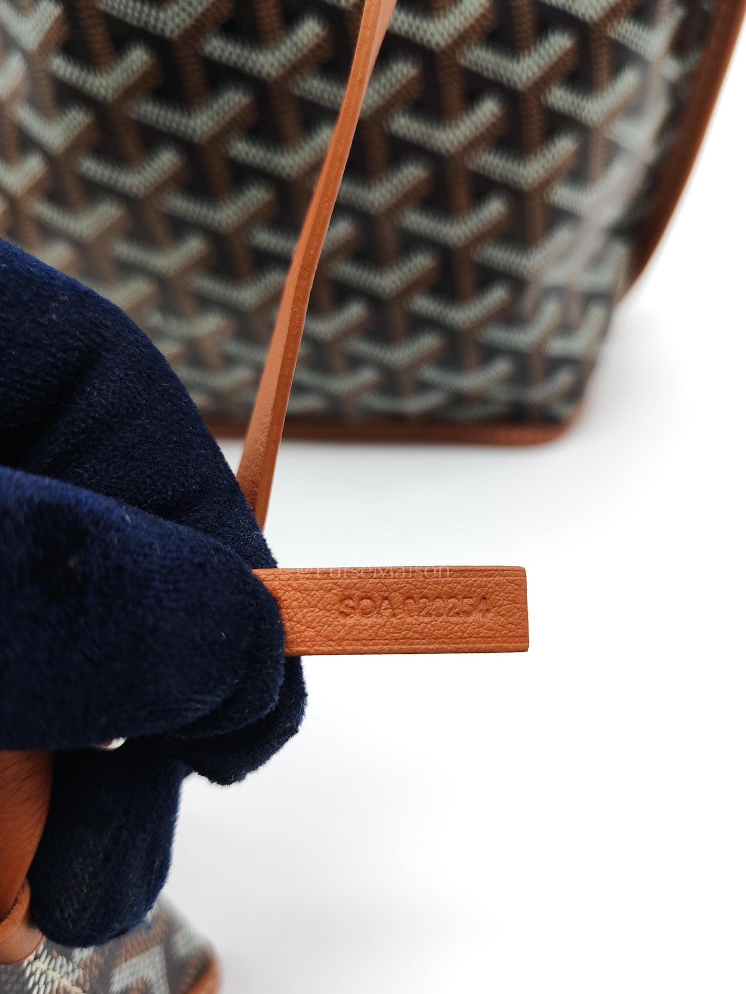Goyard Mini Anjou in Tan Goyardine Canvas | Purse Maison Luxury Bags Shop
