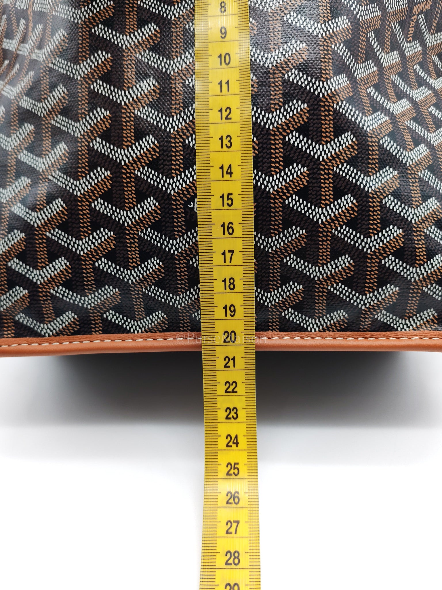 Goyard Mini Anjou in Tan Goyardine Canvas | Purse Maison Luxury Bags Shop