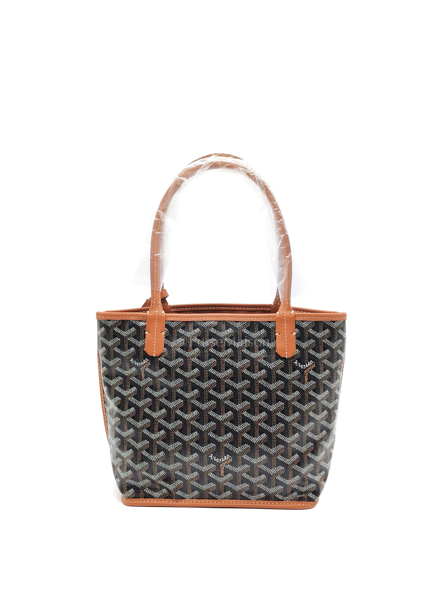 Goyard Mini Anjou in Tan Goyardine Canvas | Purse Maison Luxury Bags Shop