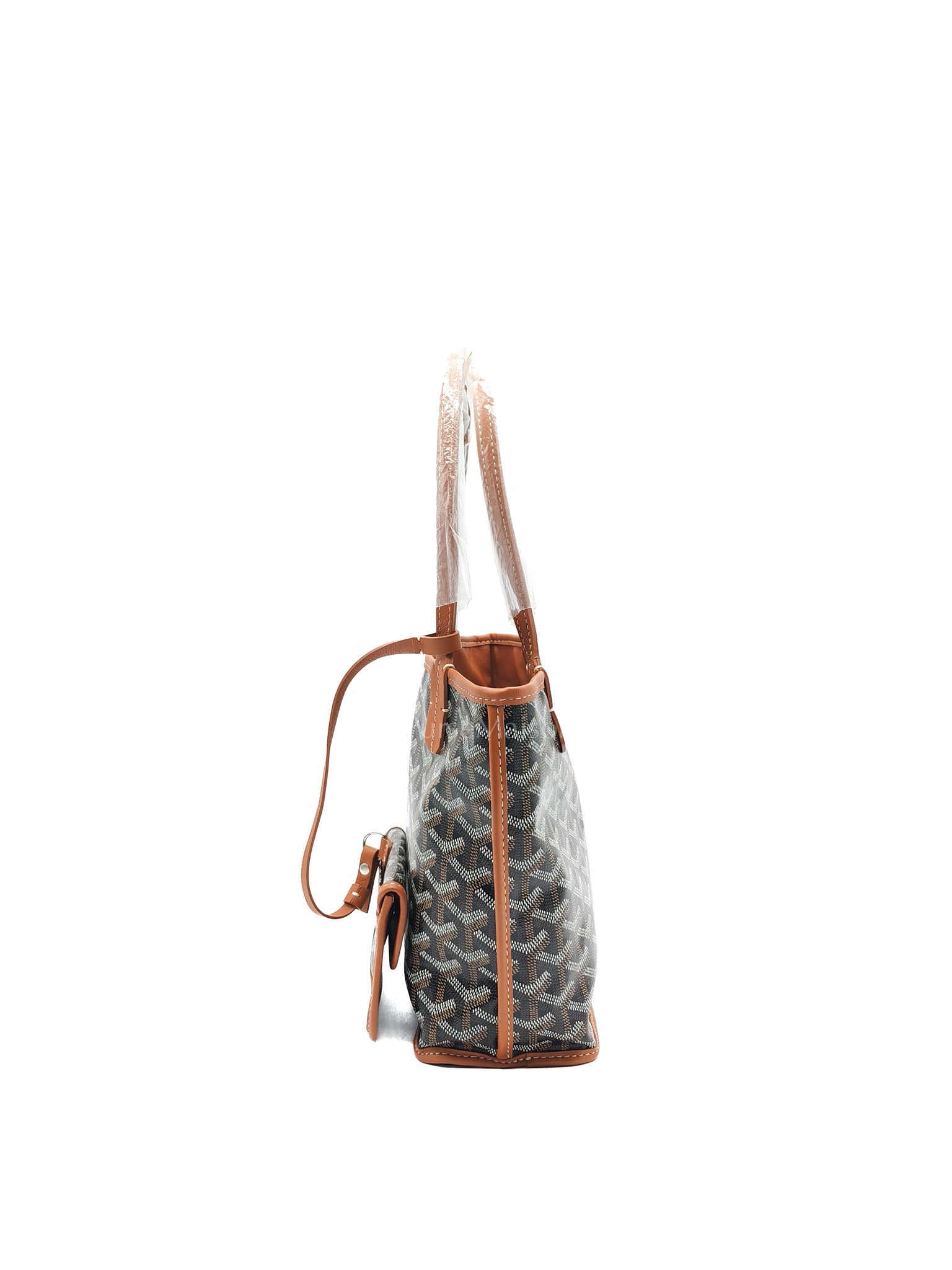 Goyard Mini Anjou in Tan Goyardine Canvas | Purse Maison Luxury Bags Shop