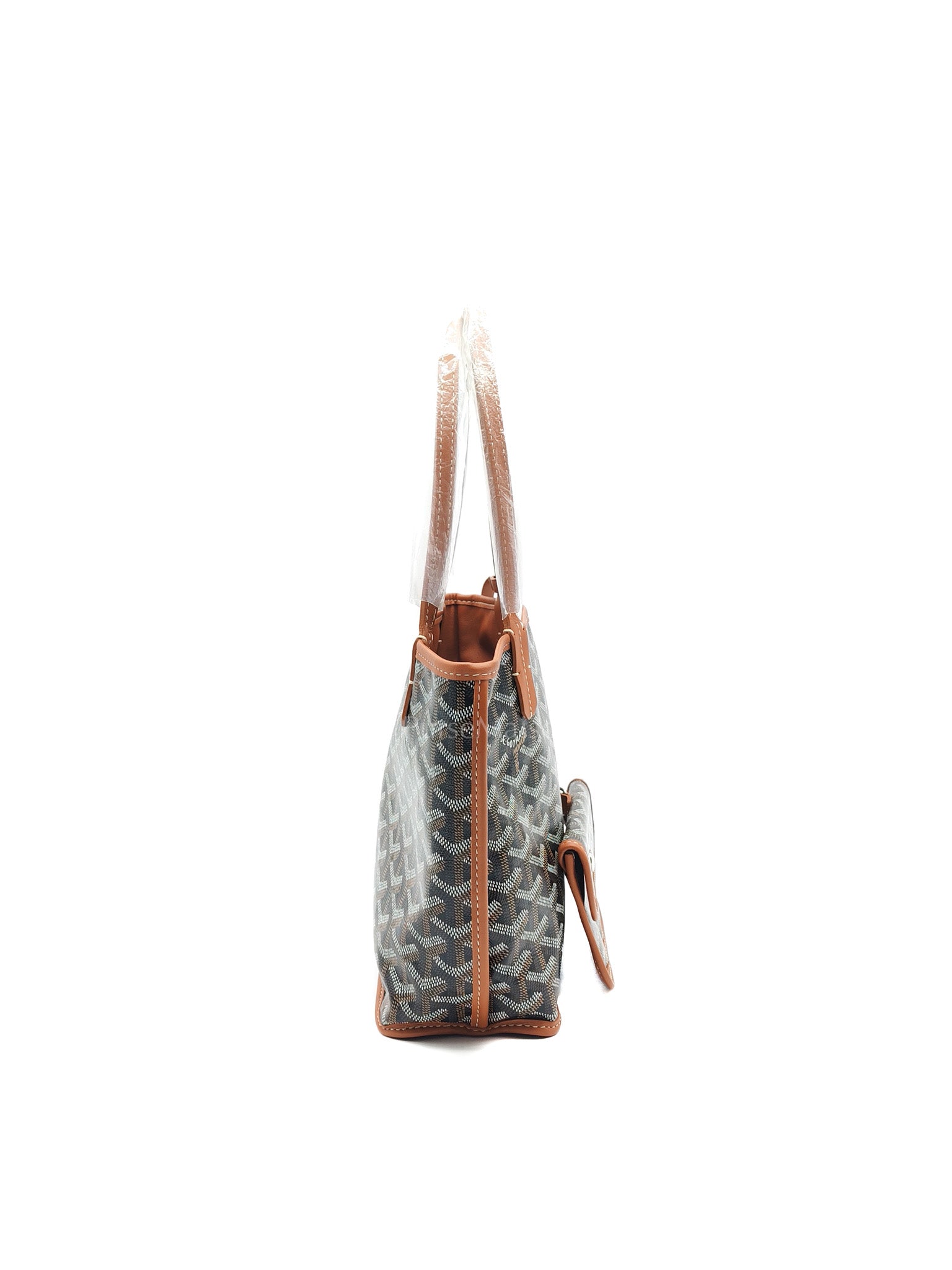 Goyard Mini Anjou in Tan Goyardine Canvas | Purse Maison Luxury Bags Shop