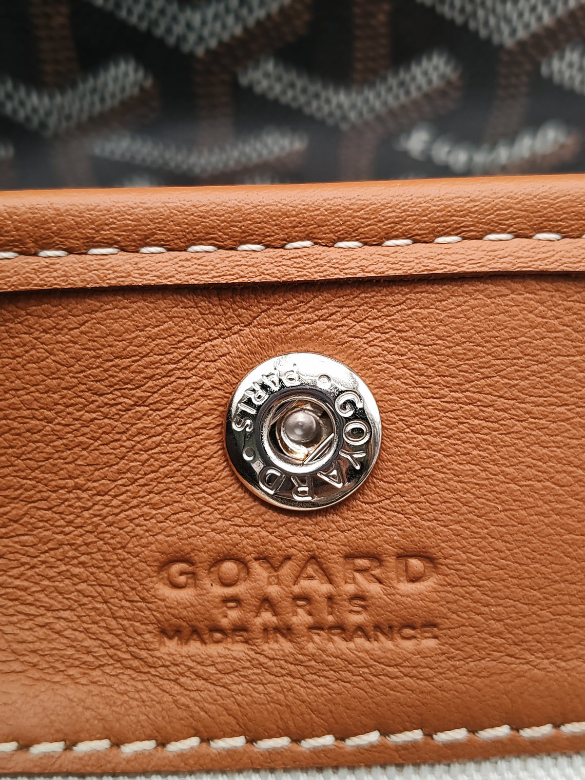 Goyard Mini Anjou Tote Bag in Tan Goyardine Canvas | Purse Maison Luxury Bags Shop