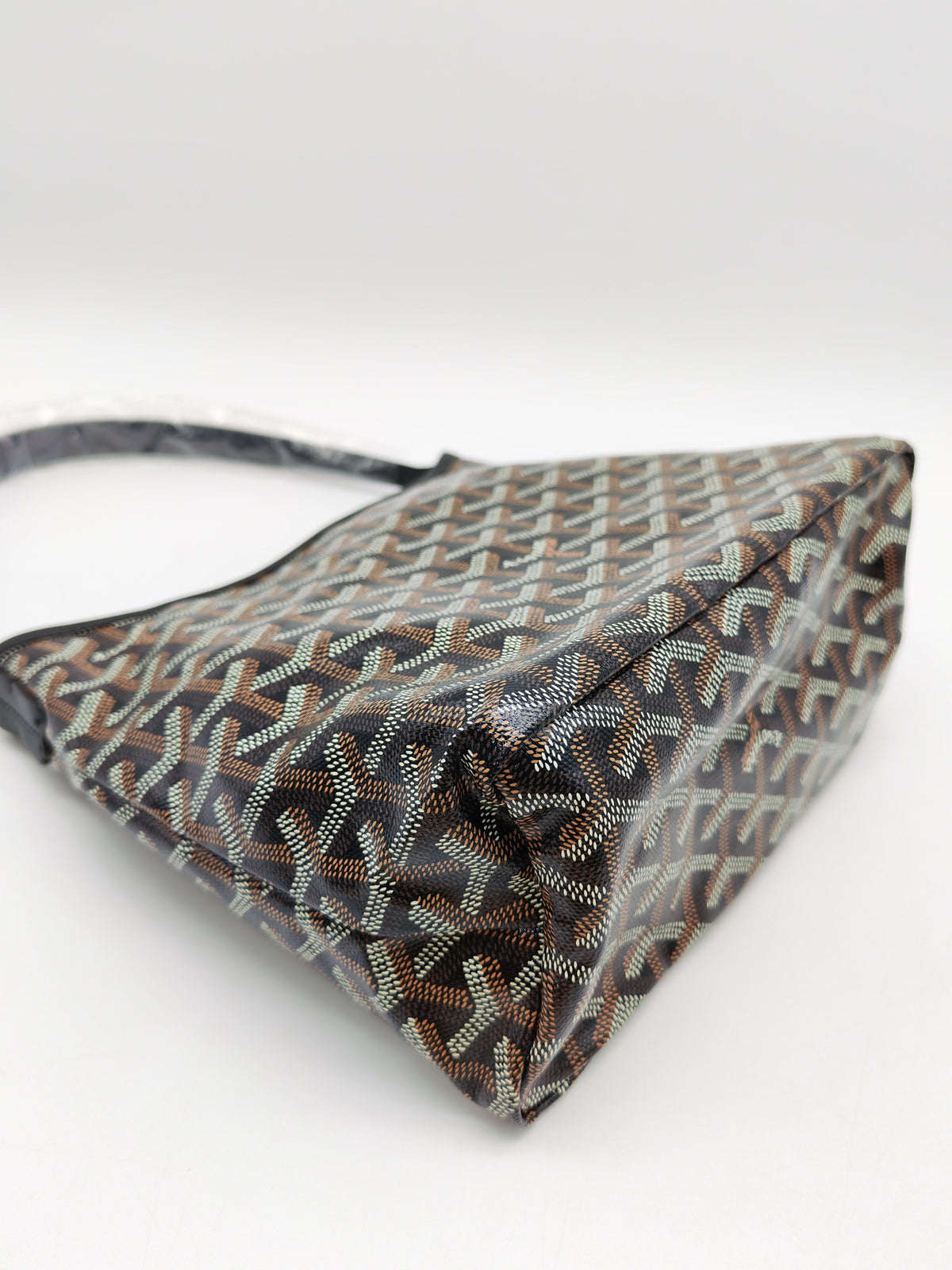 Goyard Mini Boheme Hobo Bag in Black Goyadine Canvas | Purse Maison Luxury Bags Shop