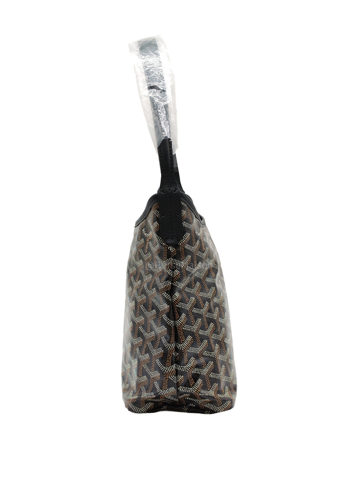 Goyard Mini Boheme Hobo Bag in Black Goyadine Canvas | Purse Maison Luxury Bags Shop
