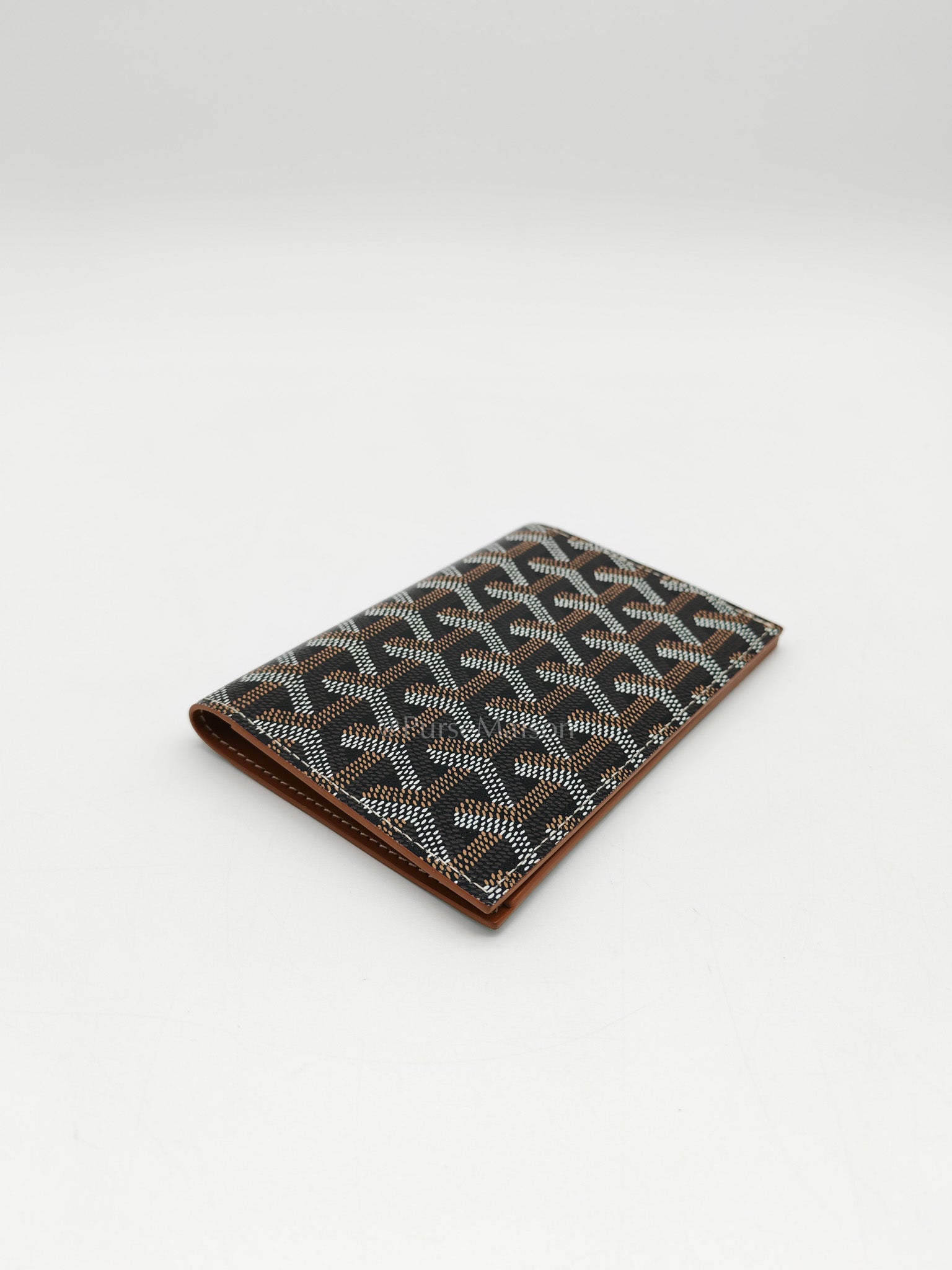 Goyard Passport Holder in Tan Goyadine Canvas | Purse Maison Luxury Bags Shop