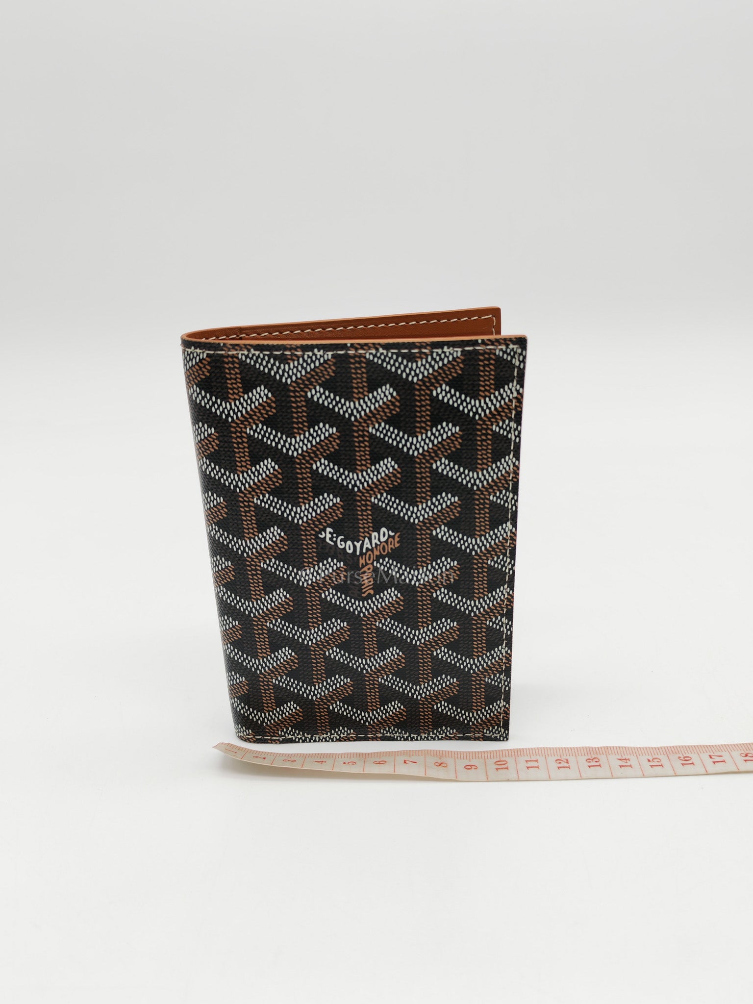 Goyard Passport Holder in Tan Goyadine Canvas | Purse Maison